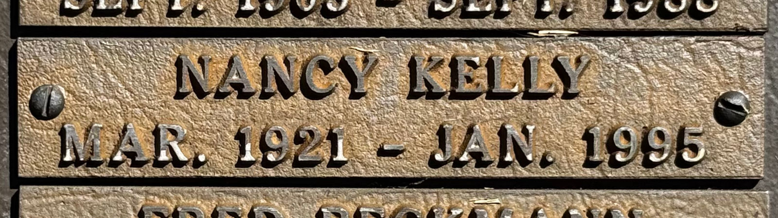 Westwood Village Memorial Park Nancy Kelly
