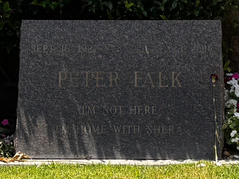 Westwood Village Memorial Park Peter Falk