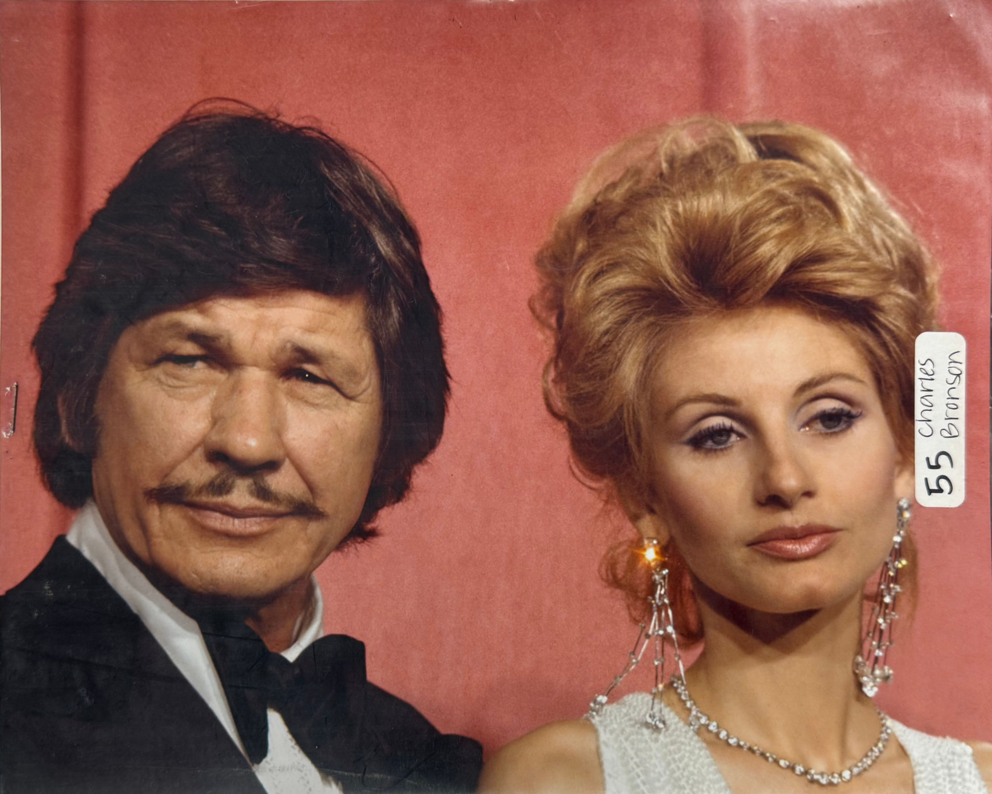 Photo Charles Bronson and Jill Ireland