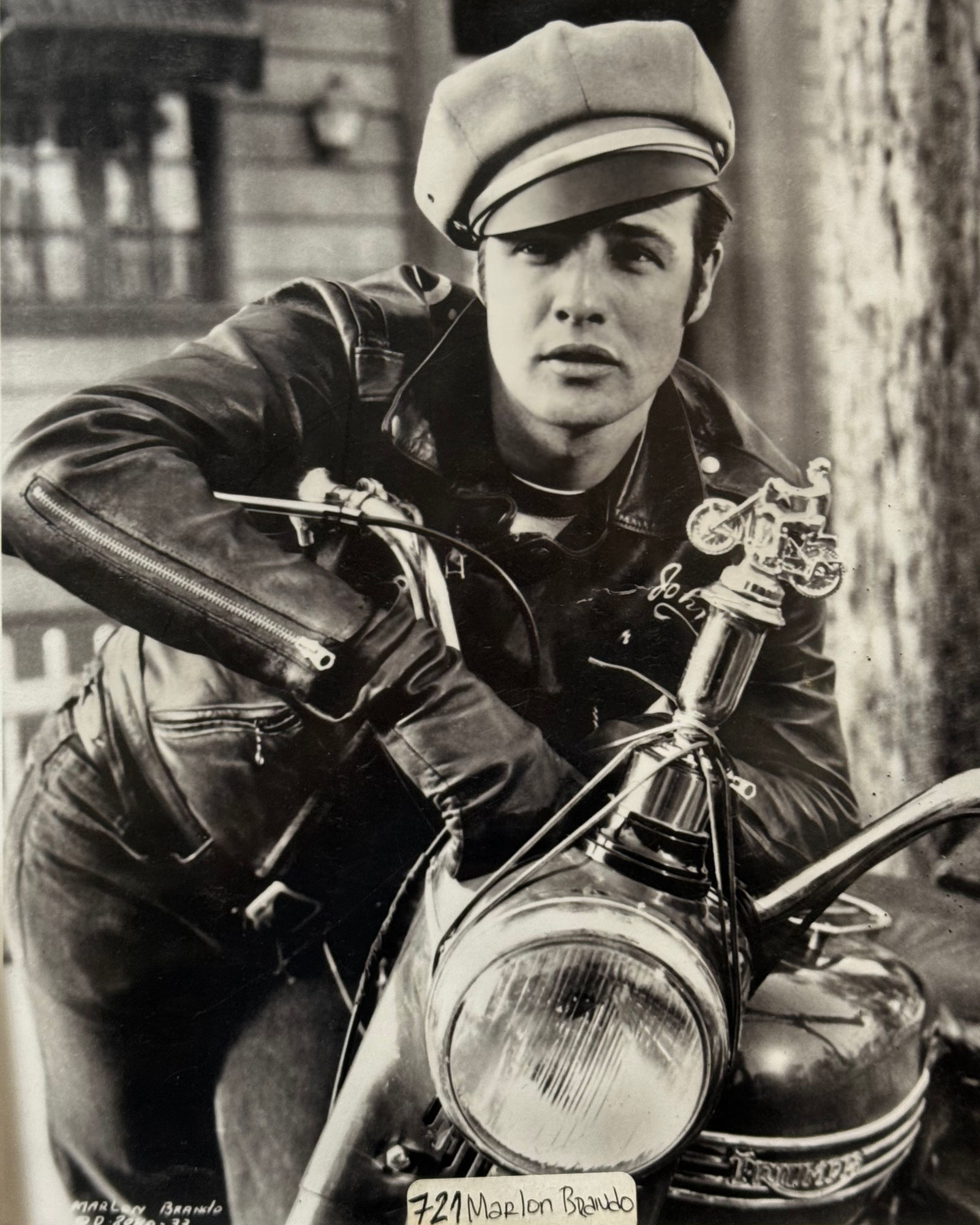 Photo Marlon Brando As Johnny Strabler
