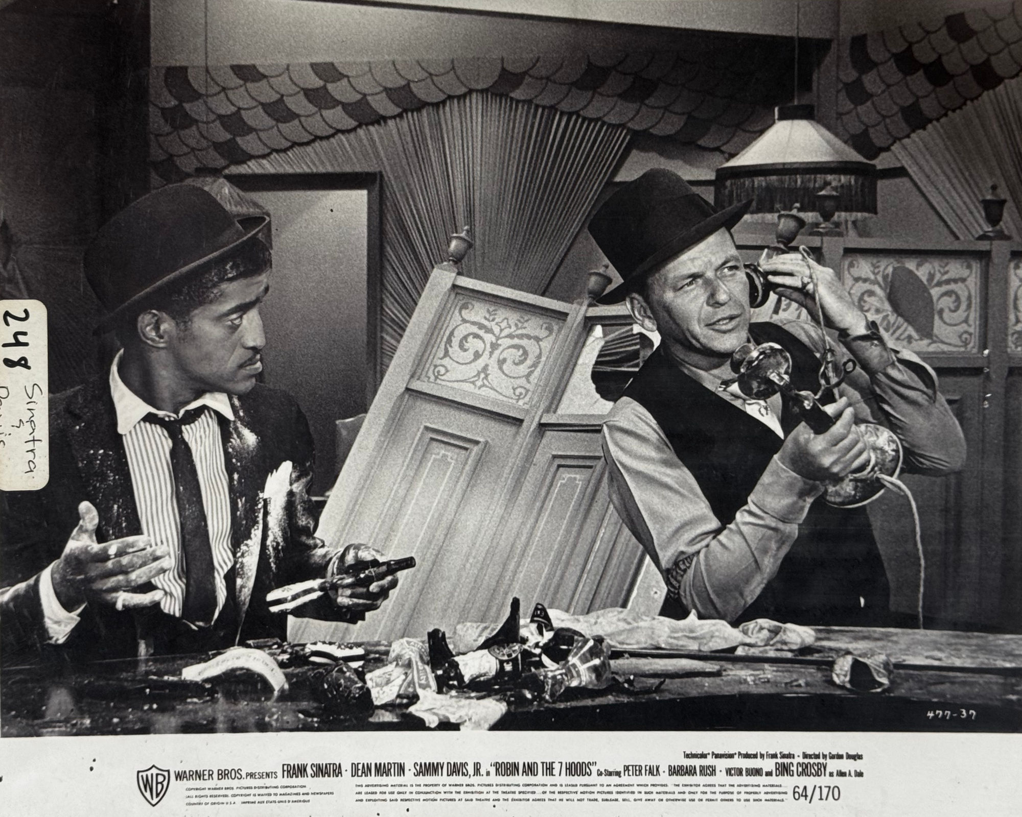 Photo Robin and the 7 Hoods Sammy Davis Jr. and Frank Sinatra