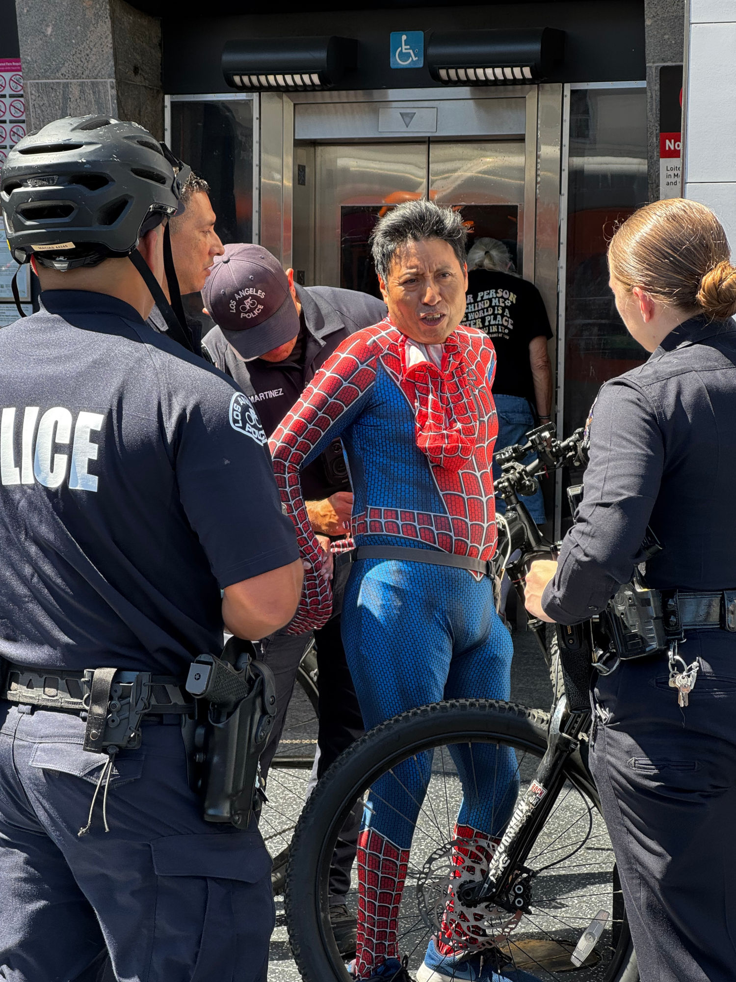 Police Spiderman