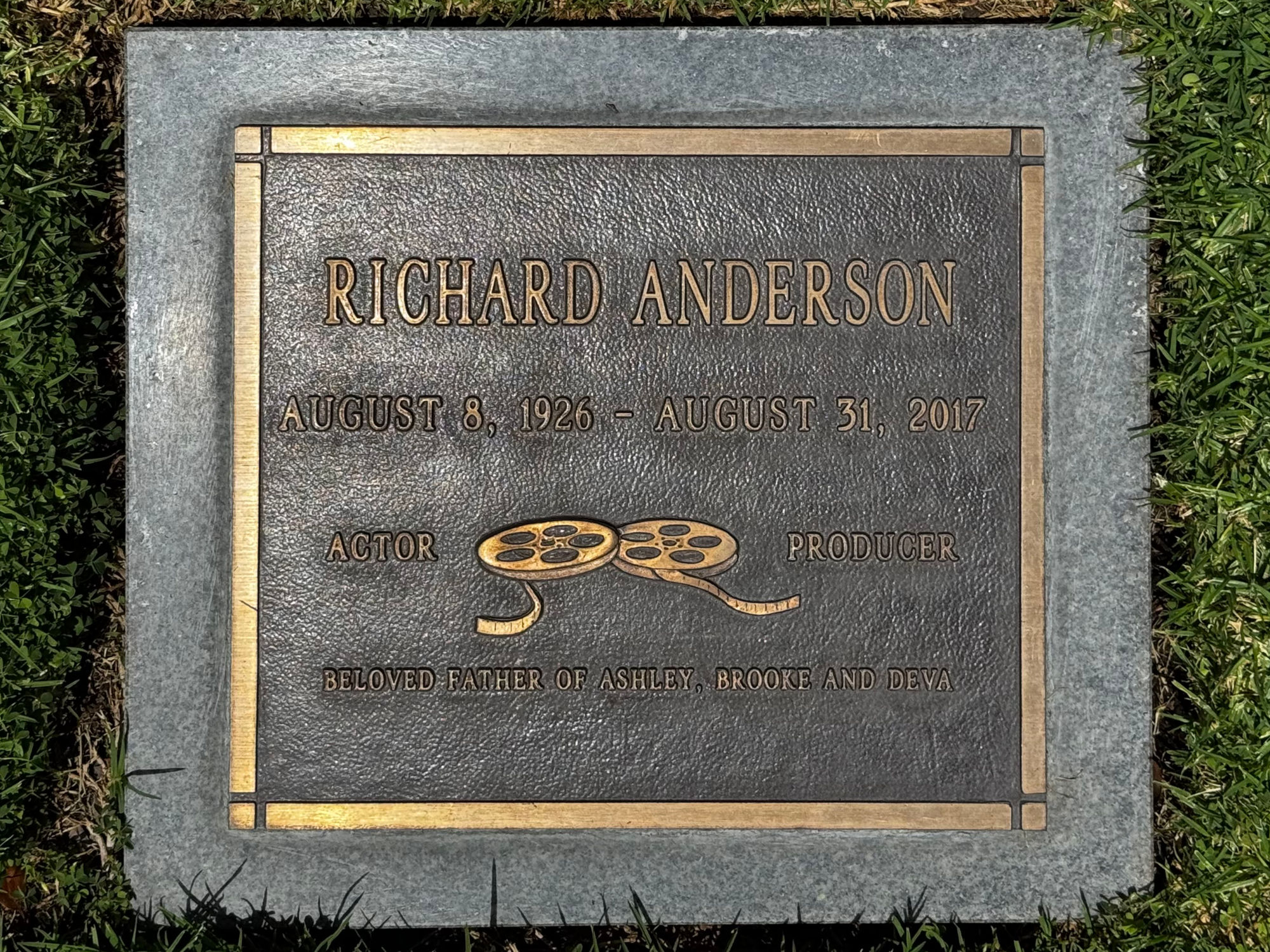 Westwood Village Memorial Park Richard Anderson
