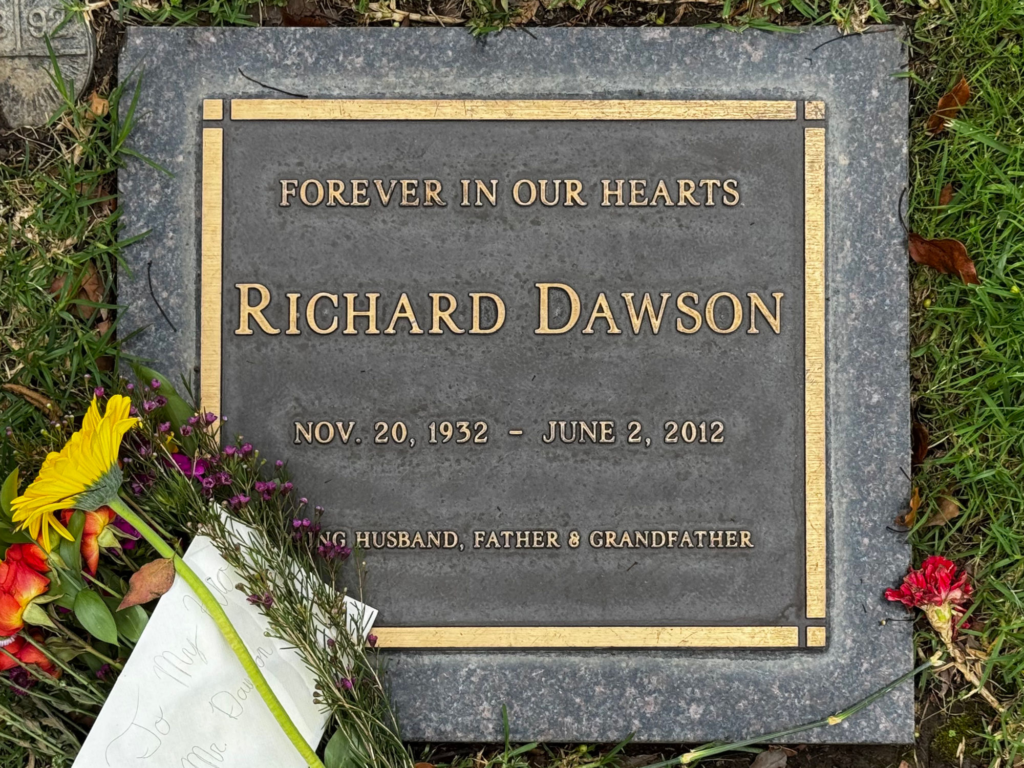 Westwood Village Memorial Park Richard Dawson