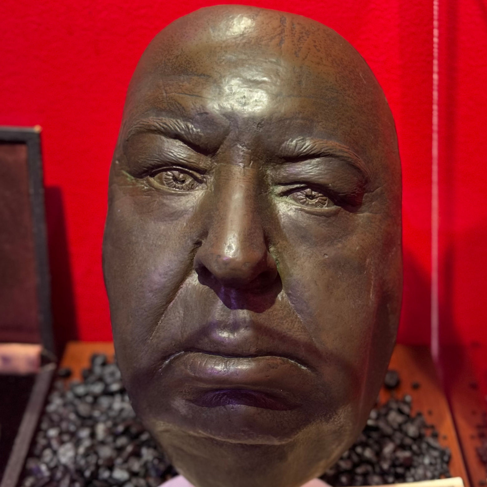 Ripley's Alfred Hitchcock Bronze Sculpture