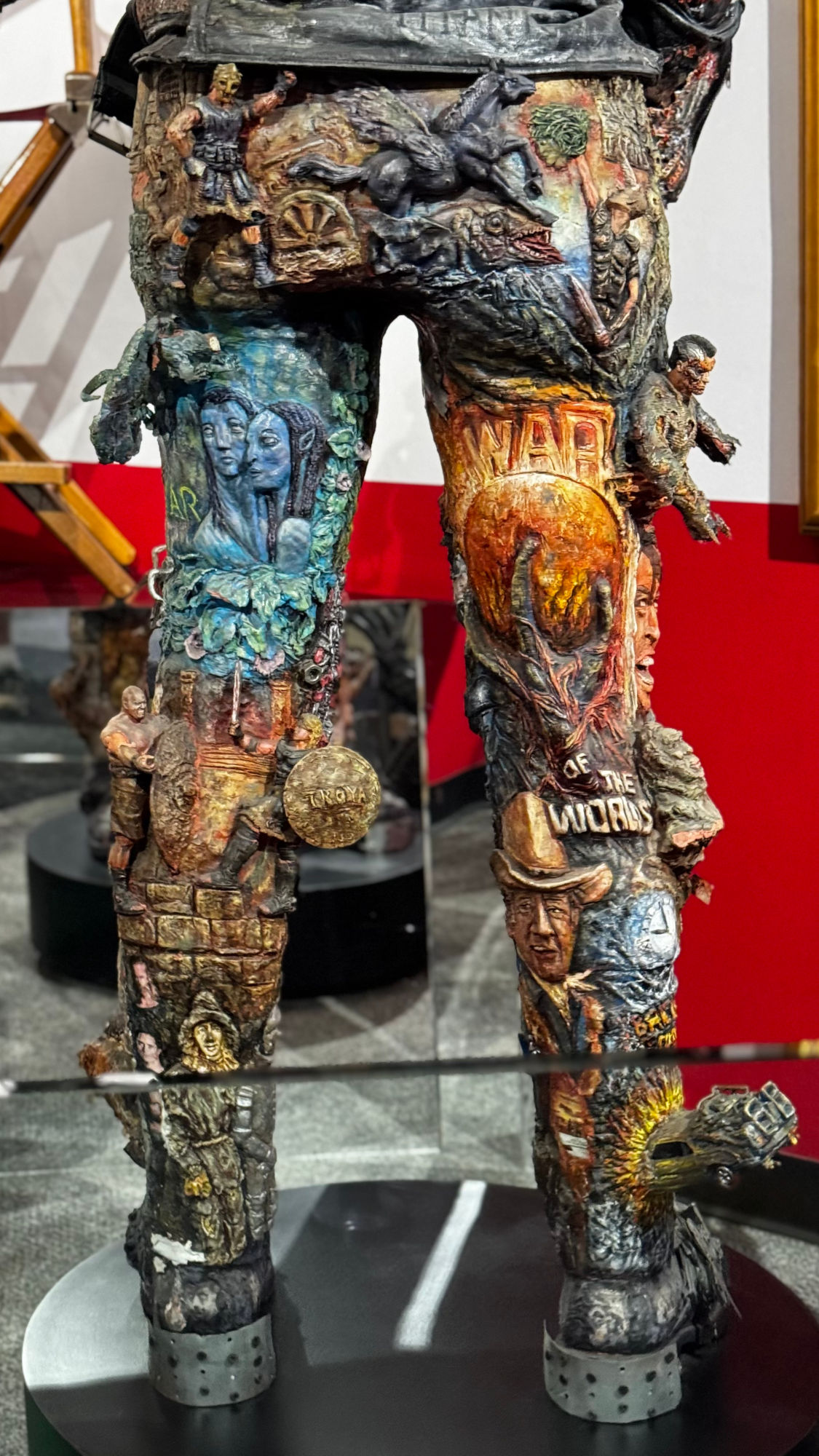Ripley's Arnold Schwarzenegger Terminator Back Legs