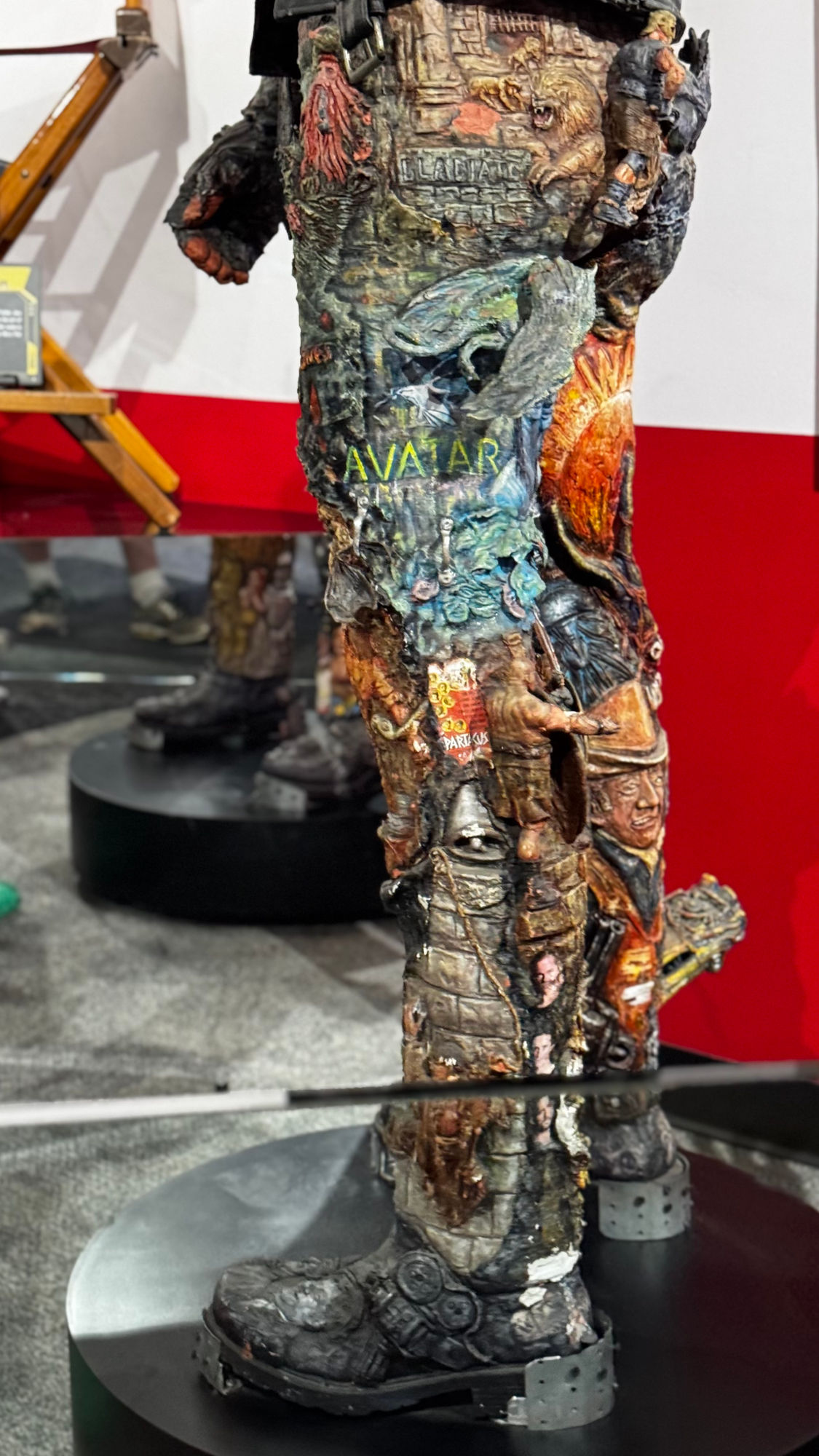 Ripley's Arnold Schwarzenegger Terminator Left Leg