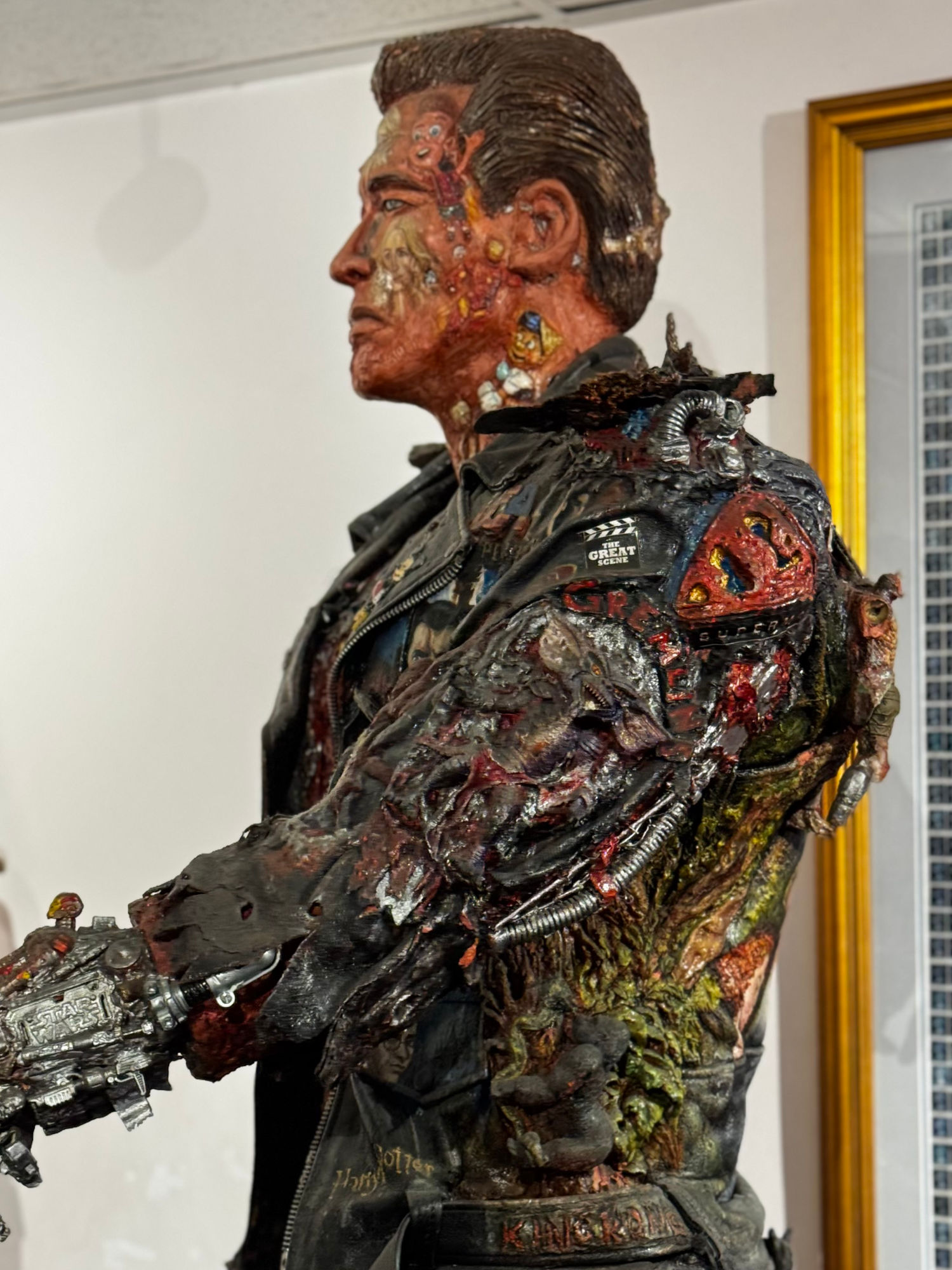 Ripley's Arnold Schwarzenegger the Terminator Left Side