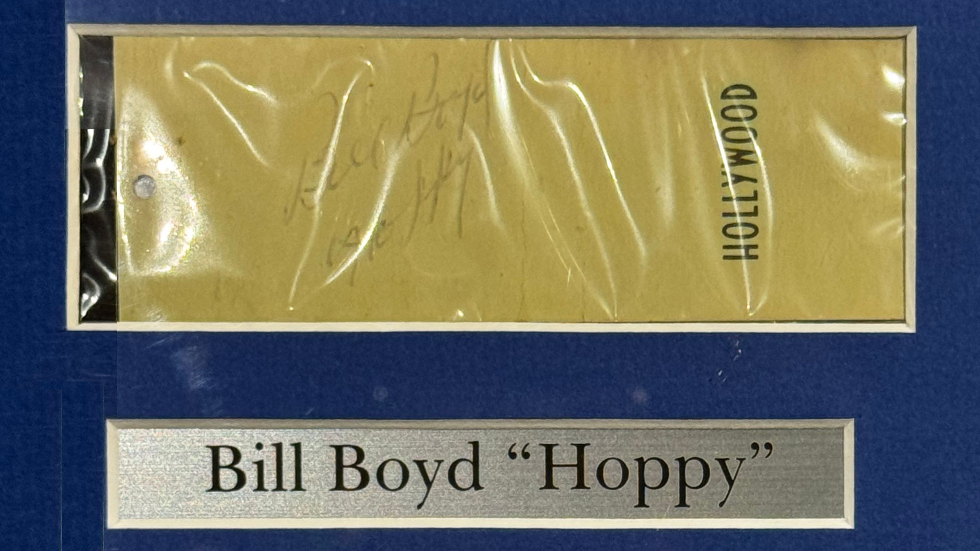 Ripley's Autograph Bill Boyd