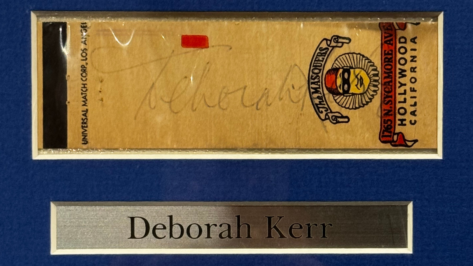 Ripley's Autograph Deborah Kerr