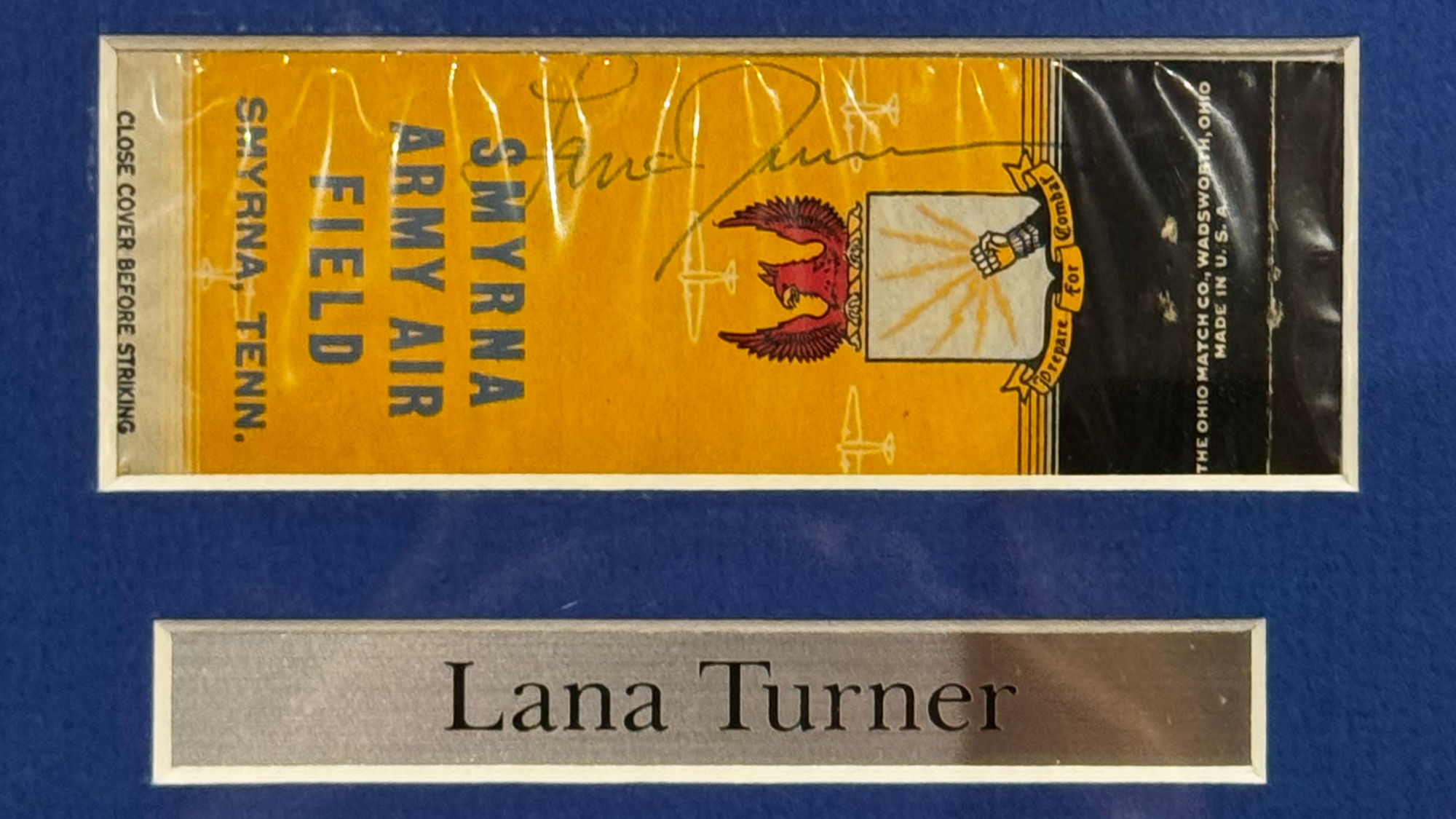 Ripley's Autograph Lana Turner