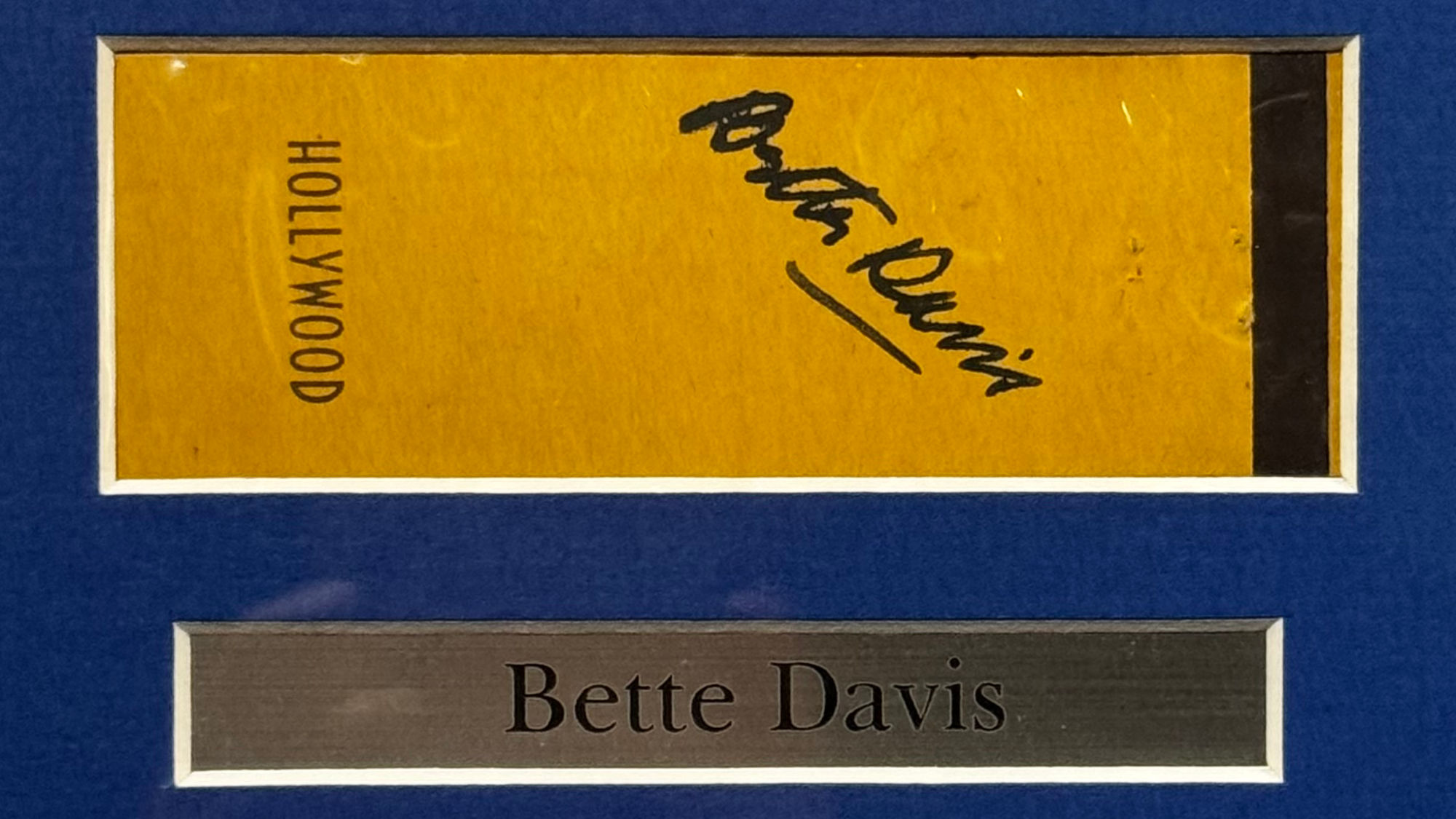 Ripley's Autographs Bette Davis