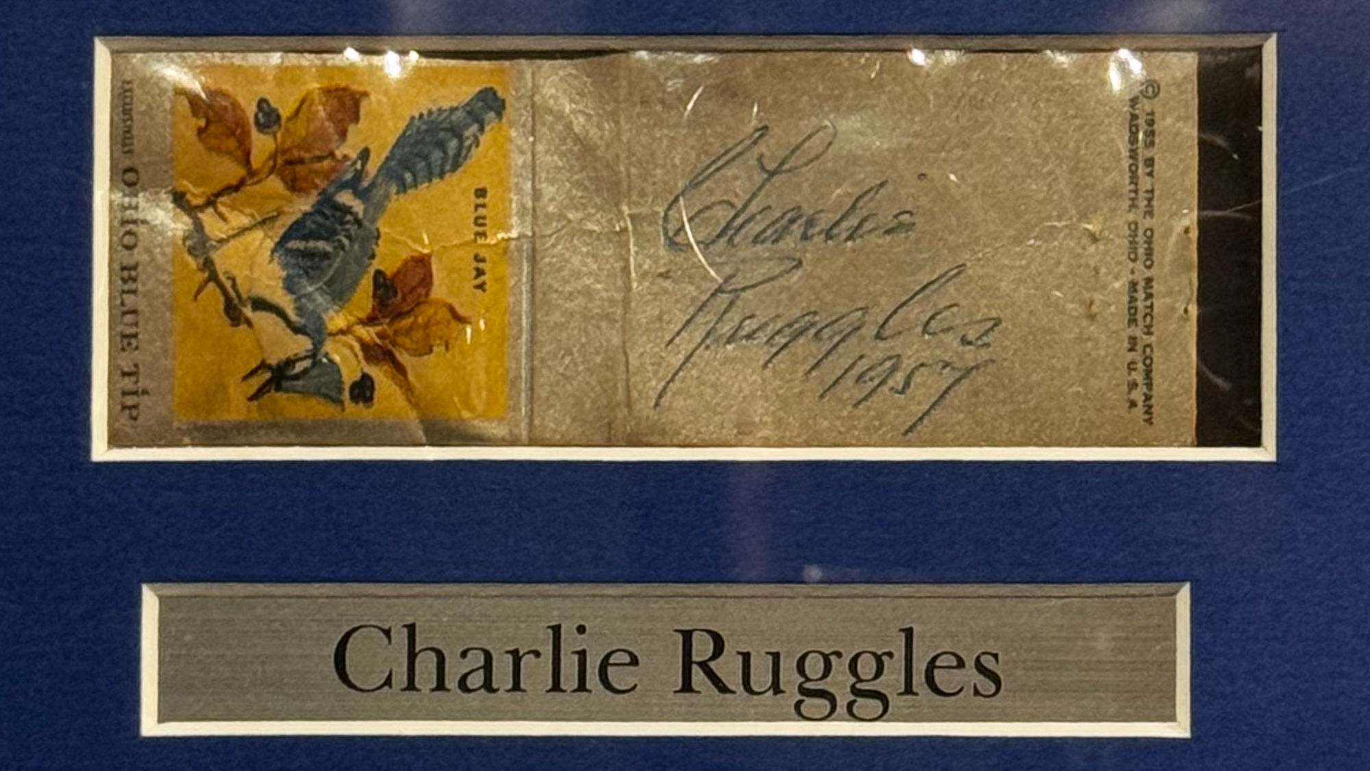 Ripley's Autographs Charles Ruggles