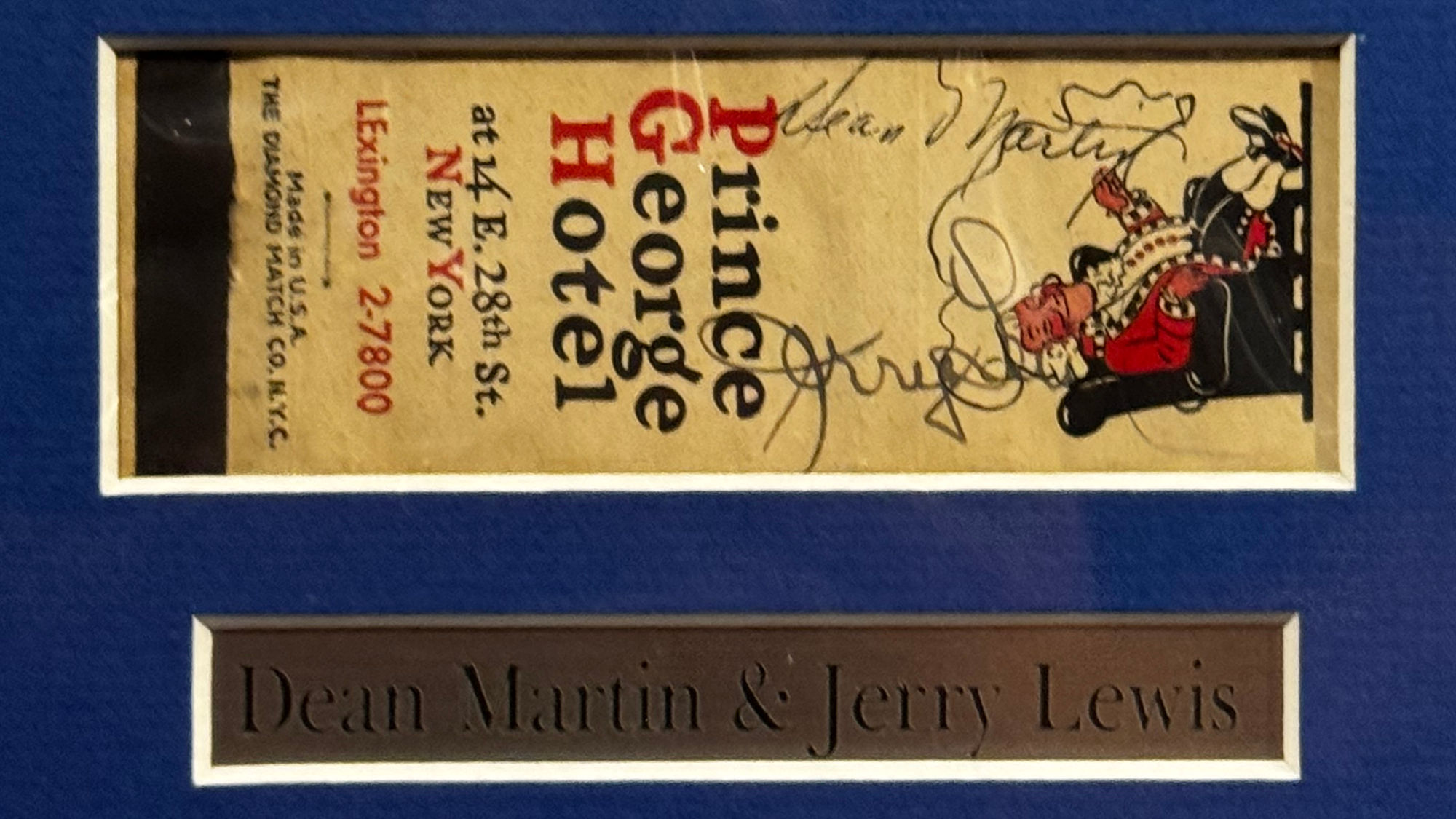 Ripley's Autographs Dean Martin & Jerry Lewis