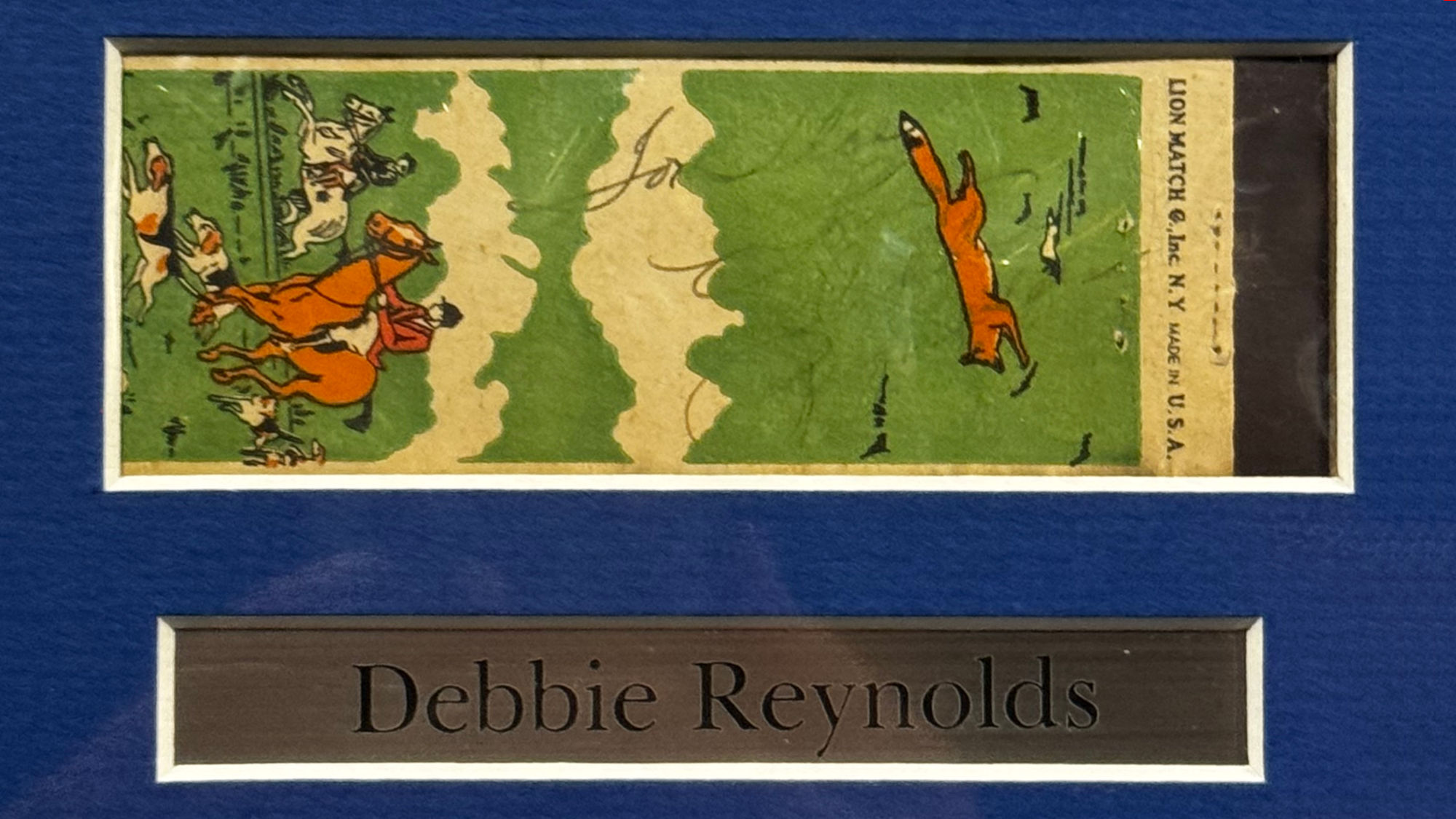 Ripley's Autographs Debbie Reynolds