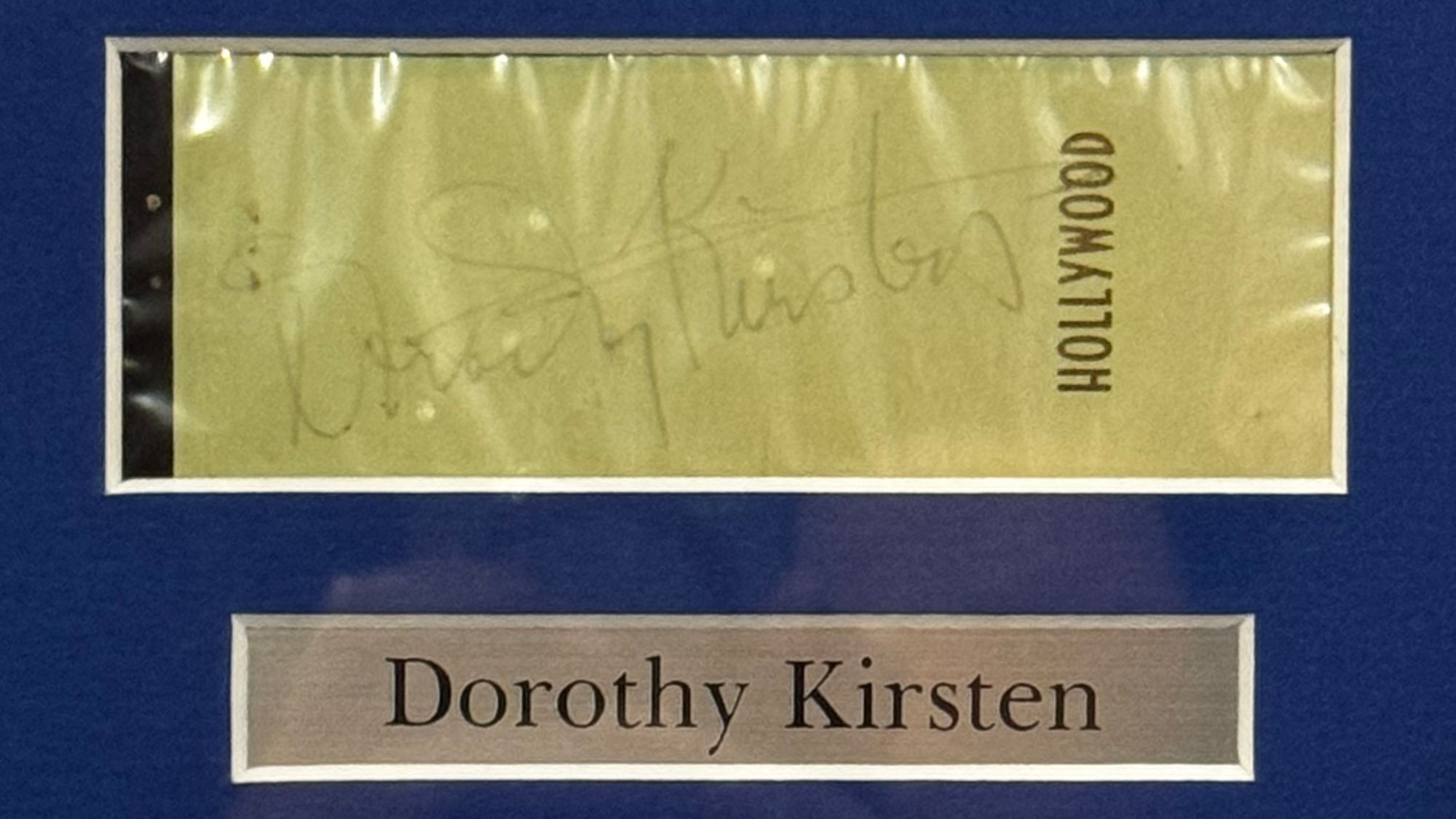 Ripley's Autographs Dorothy Kirsten