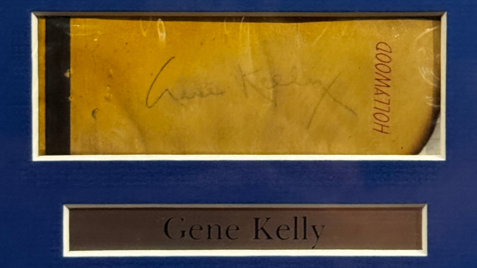 Ripley's Autographs Gene Kelly