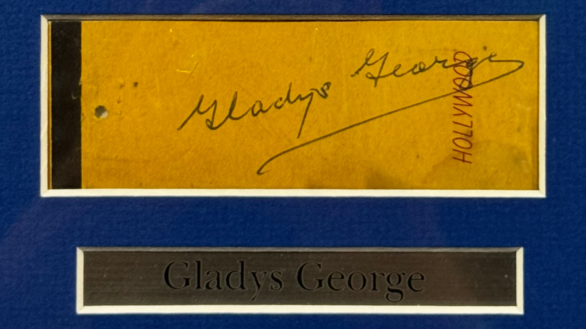 Ripley's Autographs Gladys George