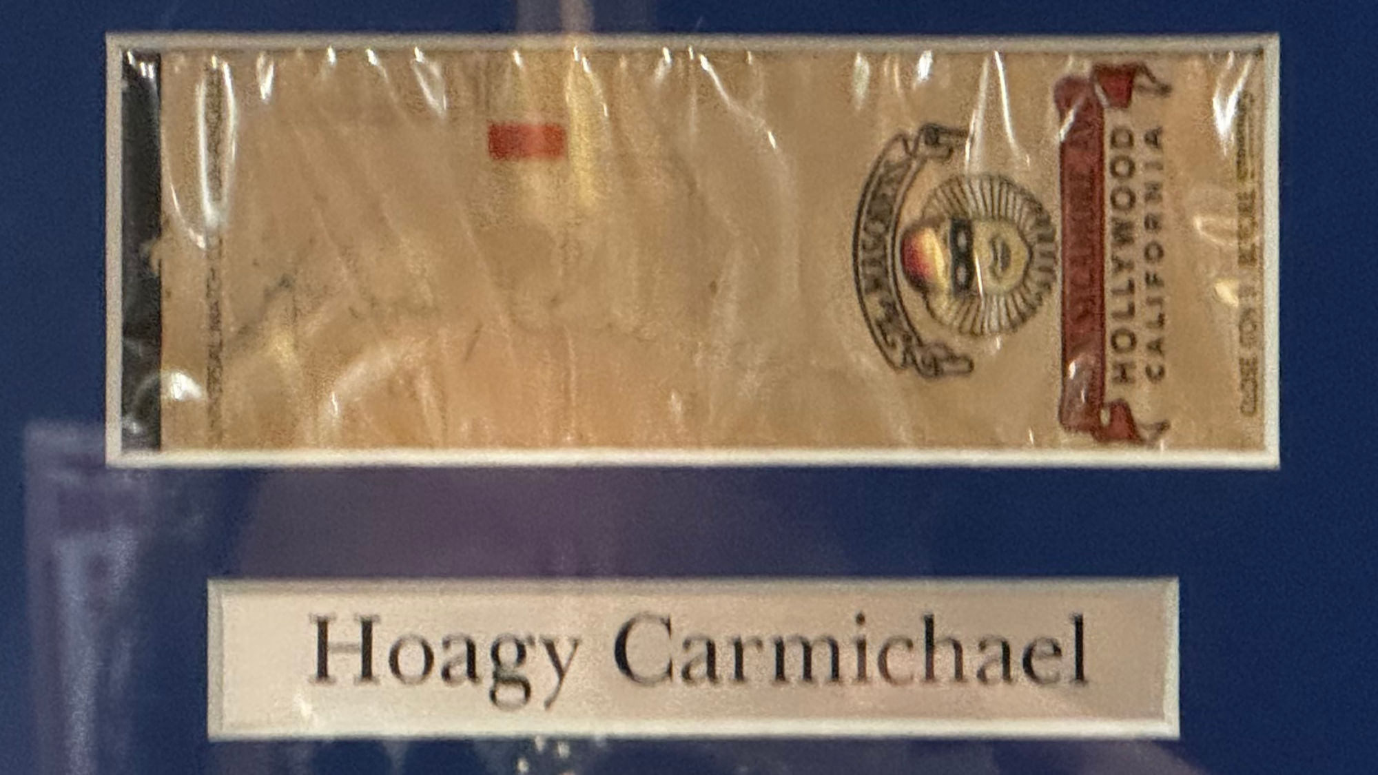 Ripley's Autographs Hoagy Carmichael