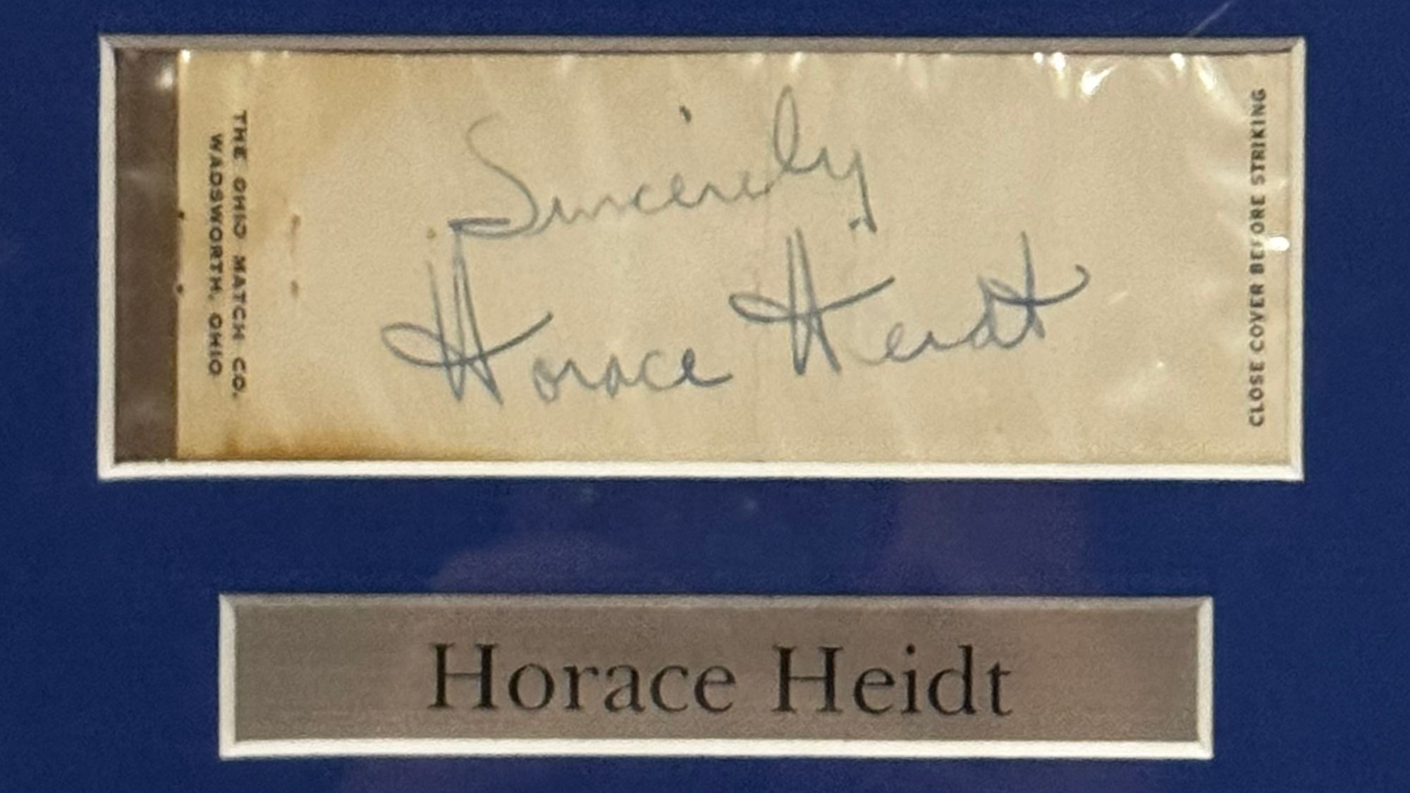 Ripley's Autographs Horace Heidt