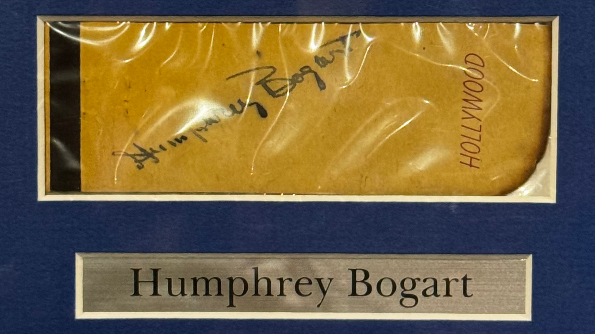 Ripley's Autographs Humphrey Bogart