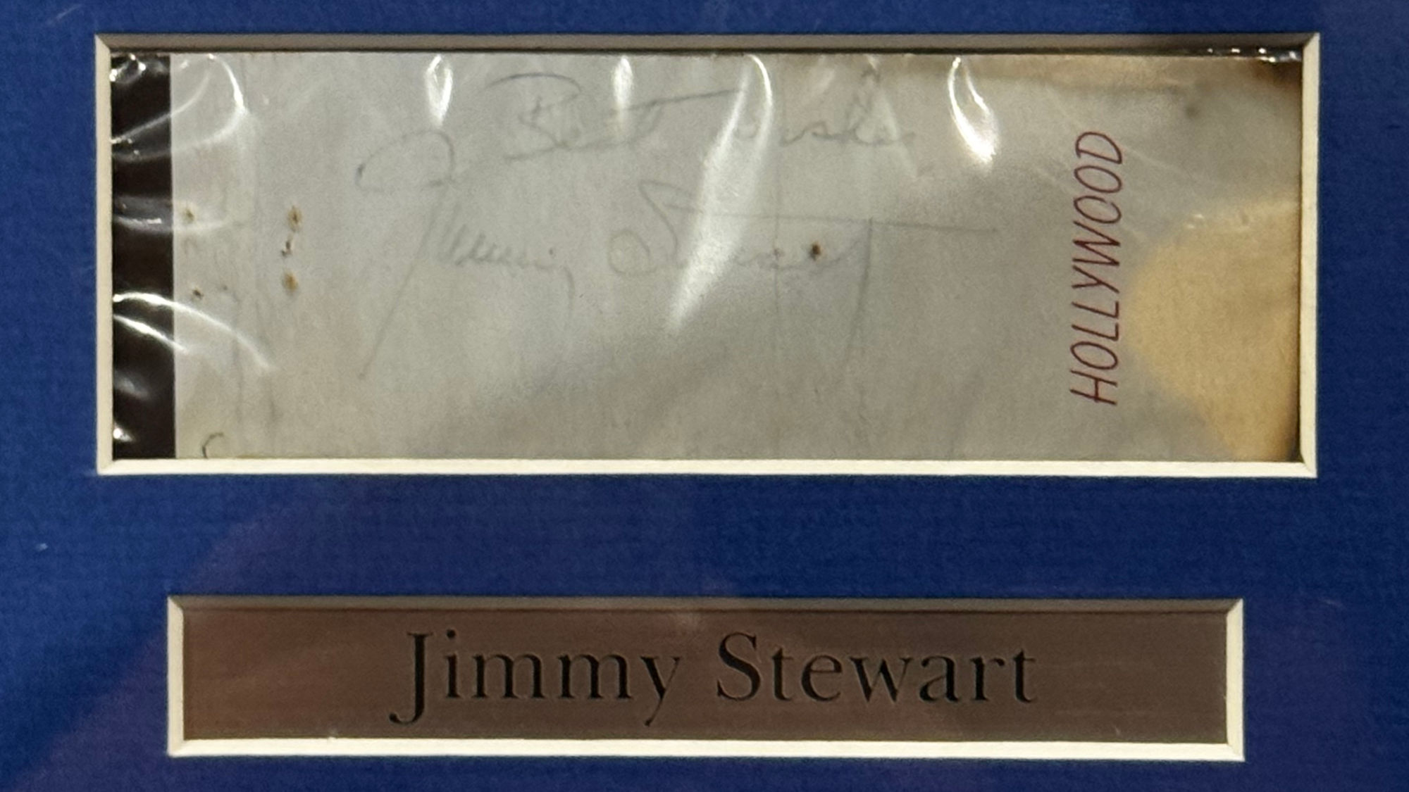 Ripley's Autographs James Stewart