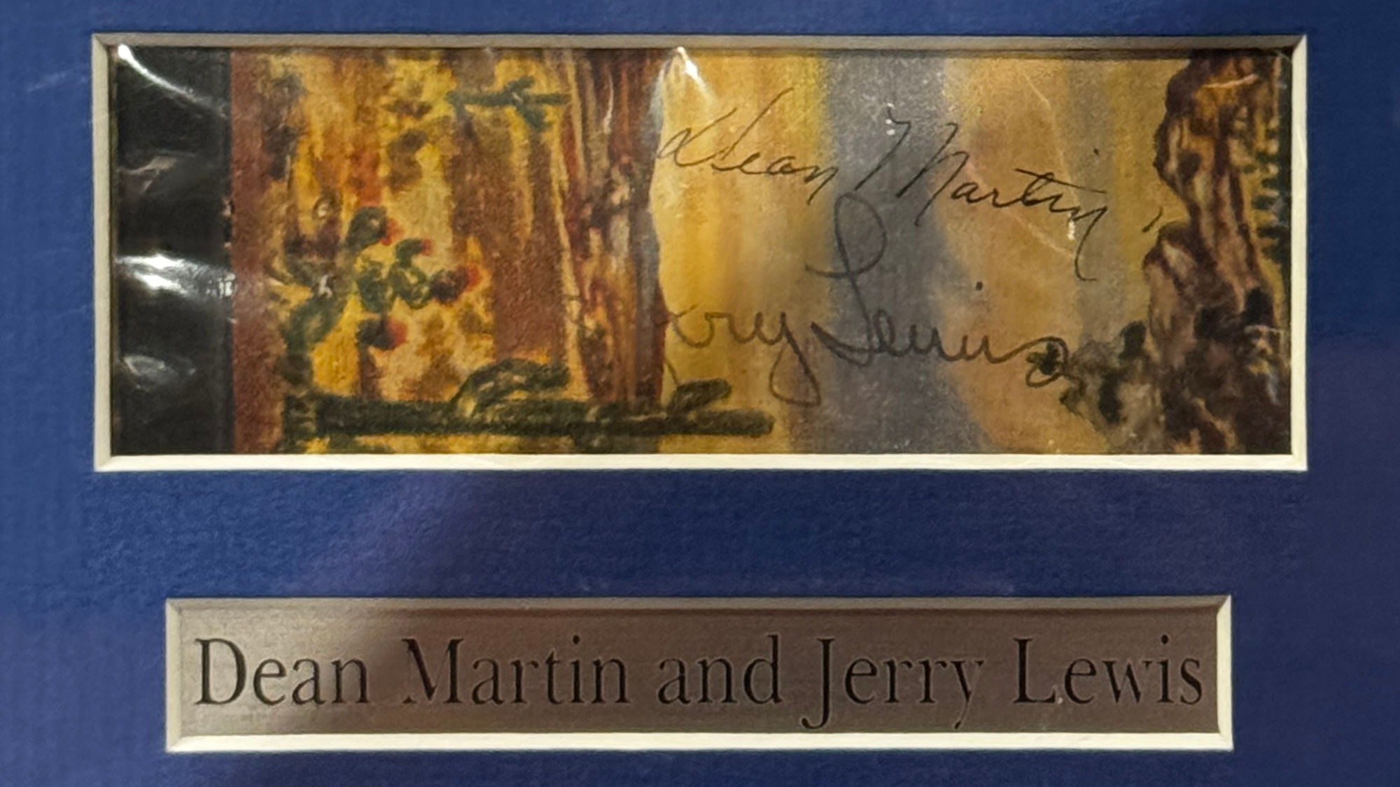 Ripley's Autographs Jerry Lewis & Dean Martin