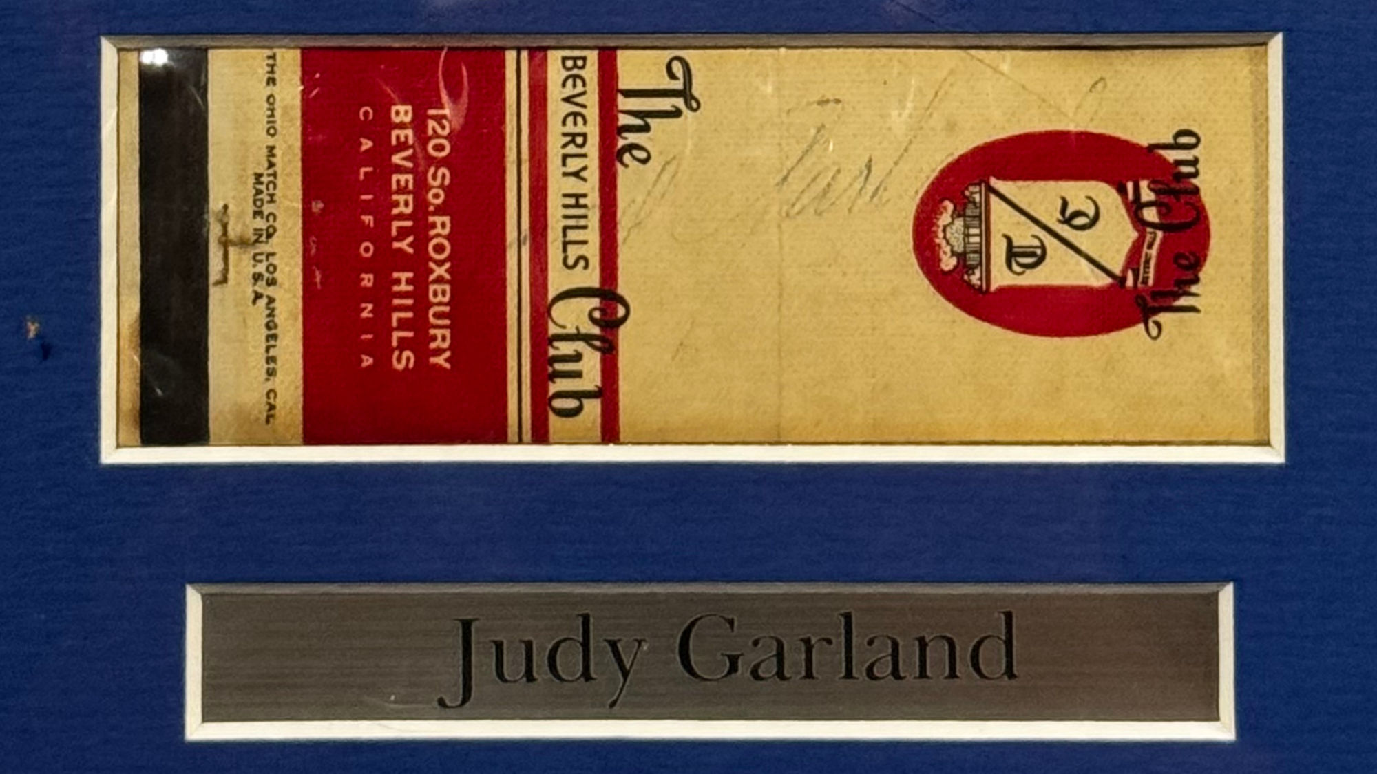 Ripley's Autographs Judy Garland