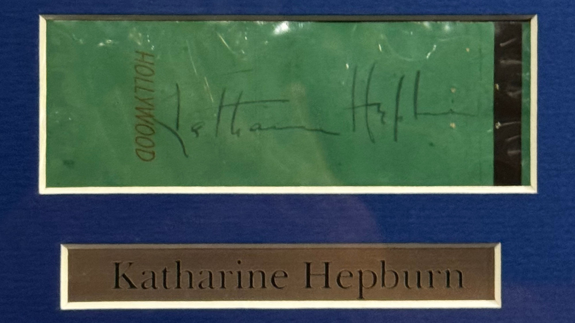 Ripley's Autographs Katharine Hepburn
