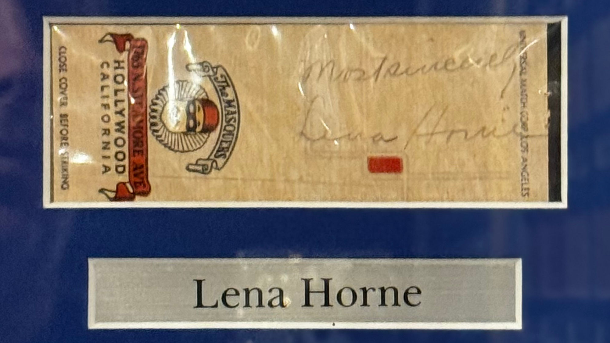 Ripley's Autographs Lena Horne