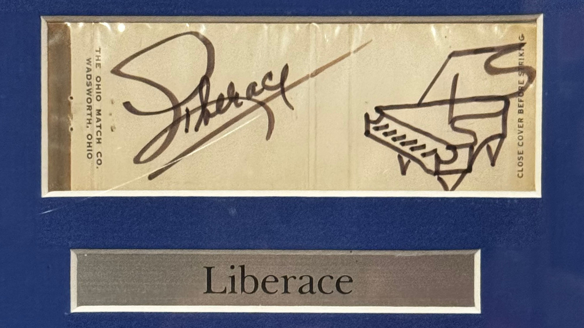 Ripley's Autographs Liberace