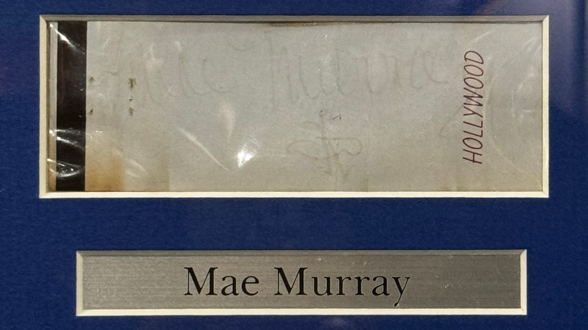 Ripley's Autographs Mae Murray