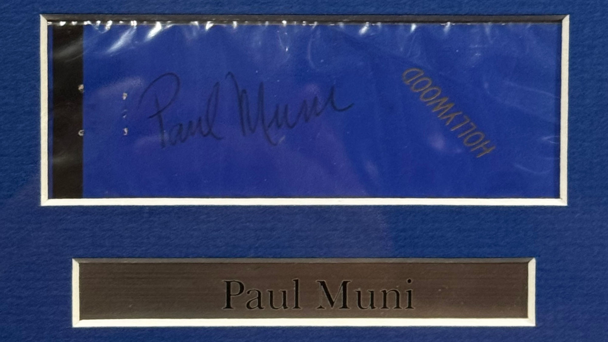 Ripley's Autographs Paul Muni