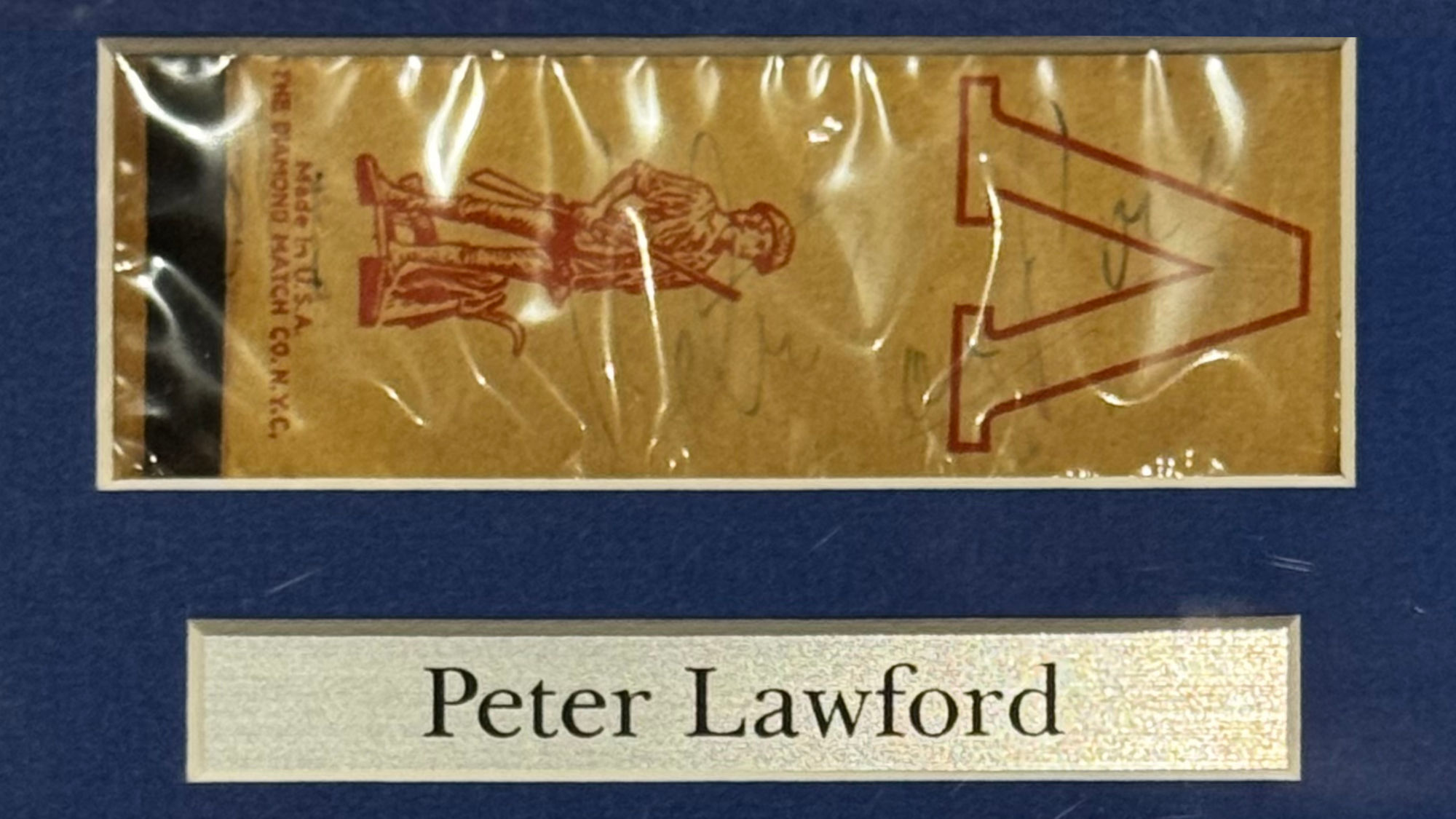 Ripley's Autographs Peter Lawford