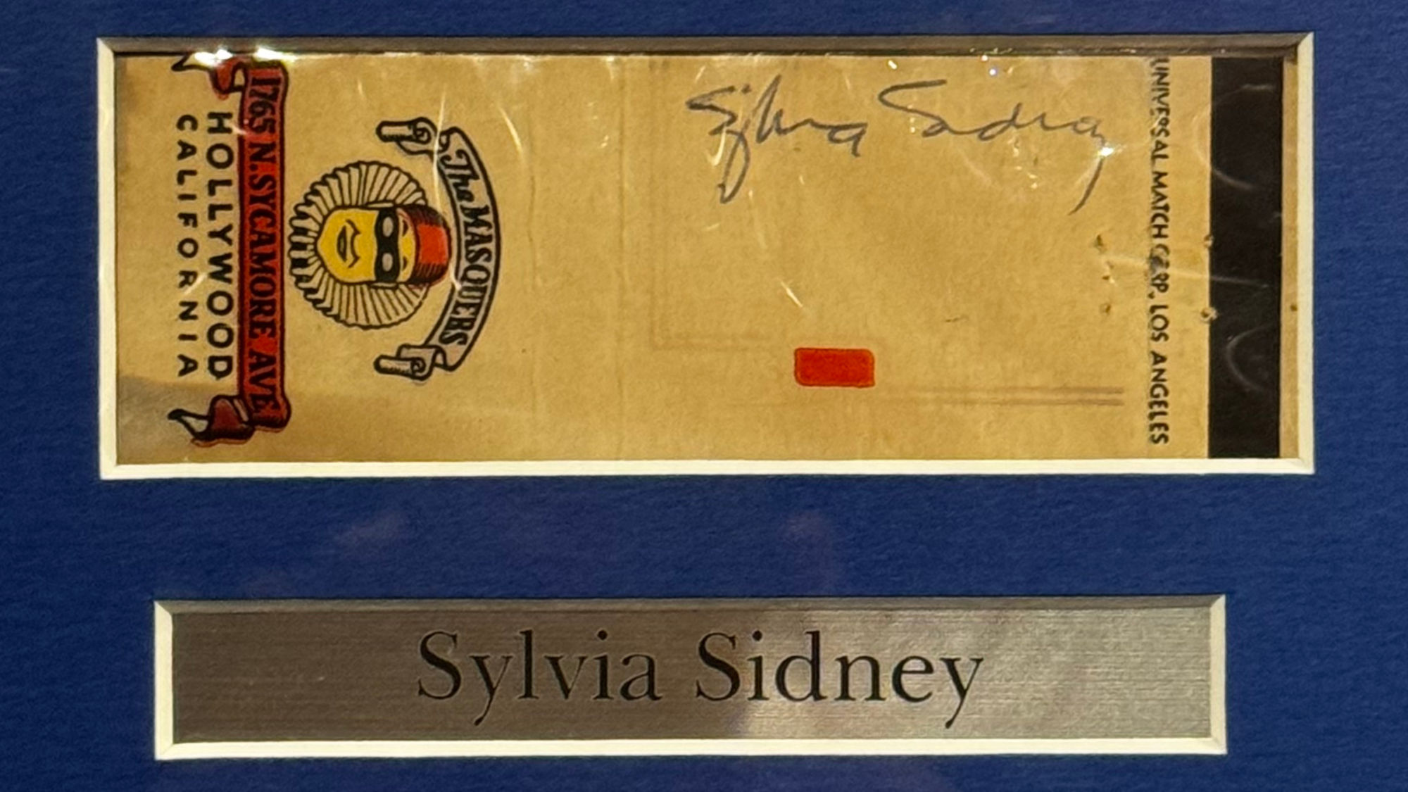 Ripley's Autographs Sylvia Sidney