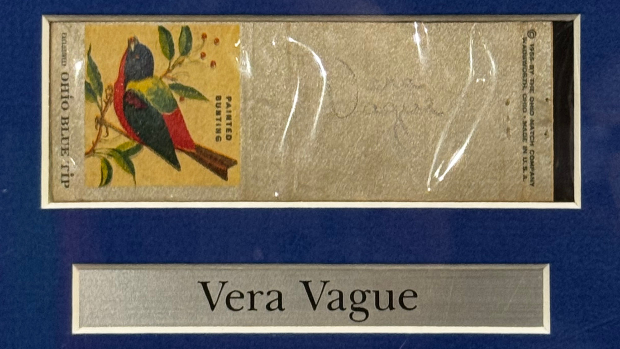Ripley's Autographs Vera Vague