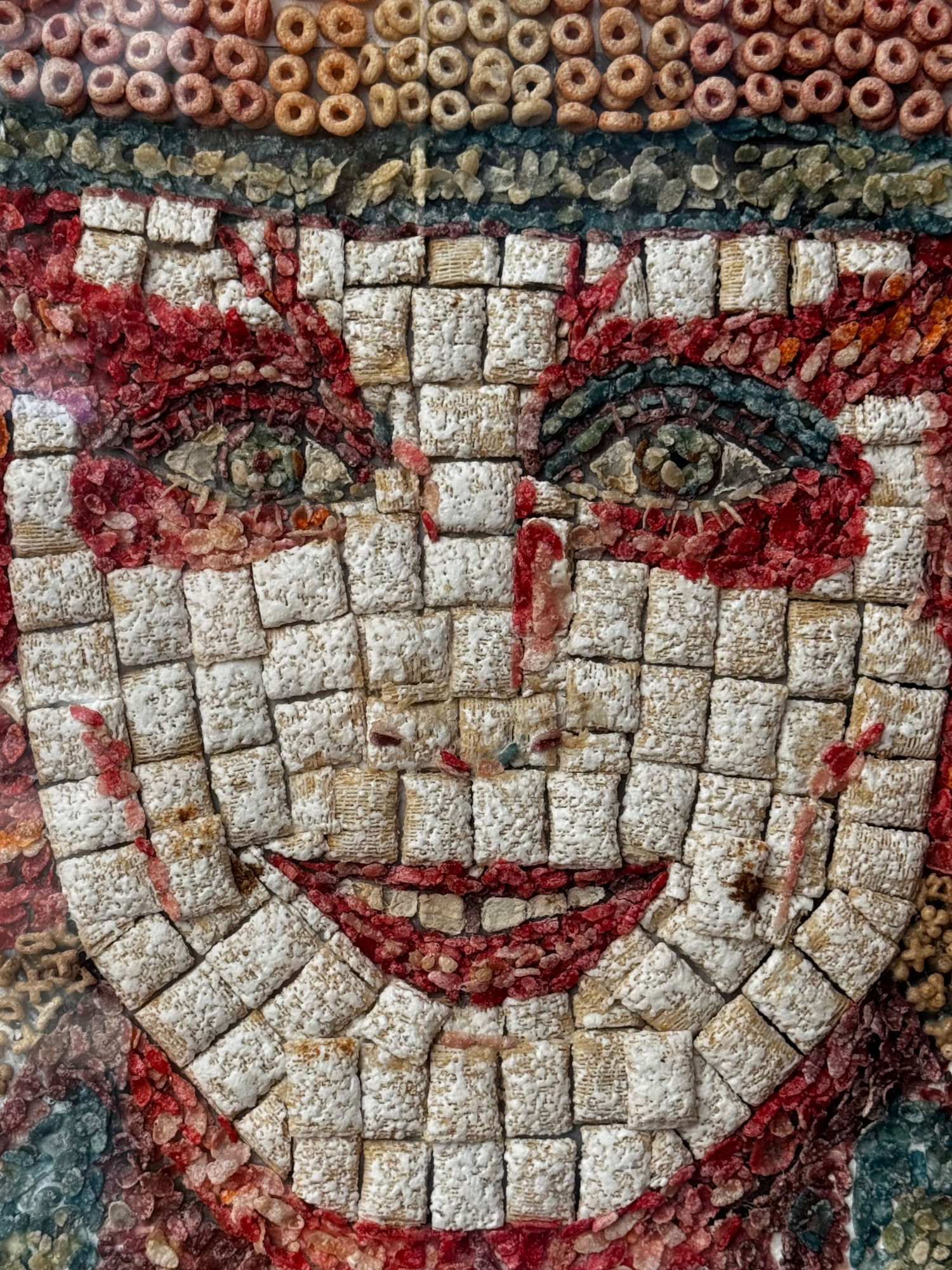 Ripley's Cereal Portrait Johnny Depp Close-Up