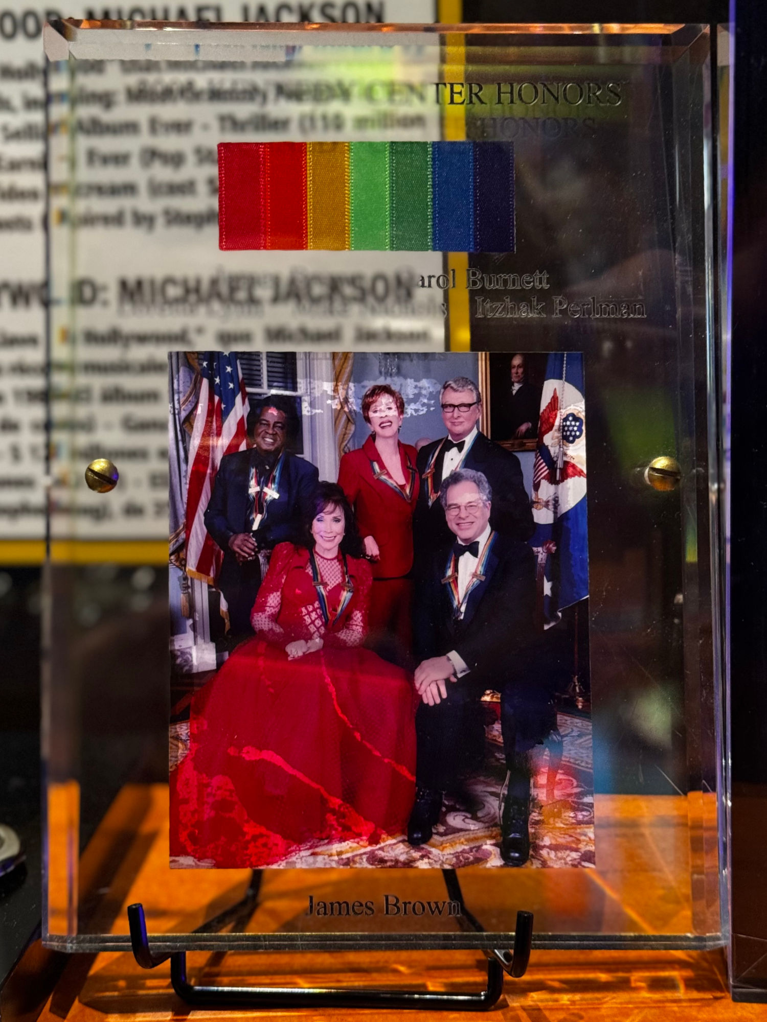 Ripley's James Brown Kennedy Center Honor Plaque