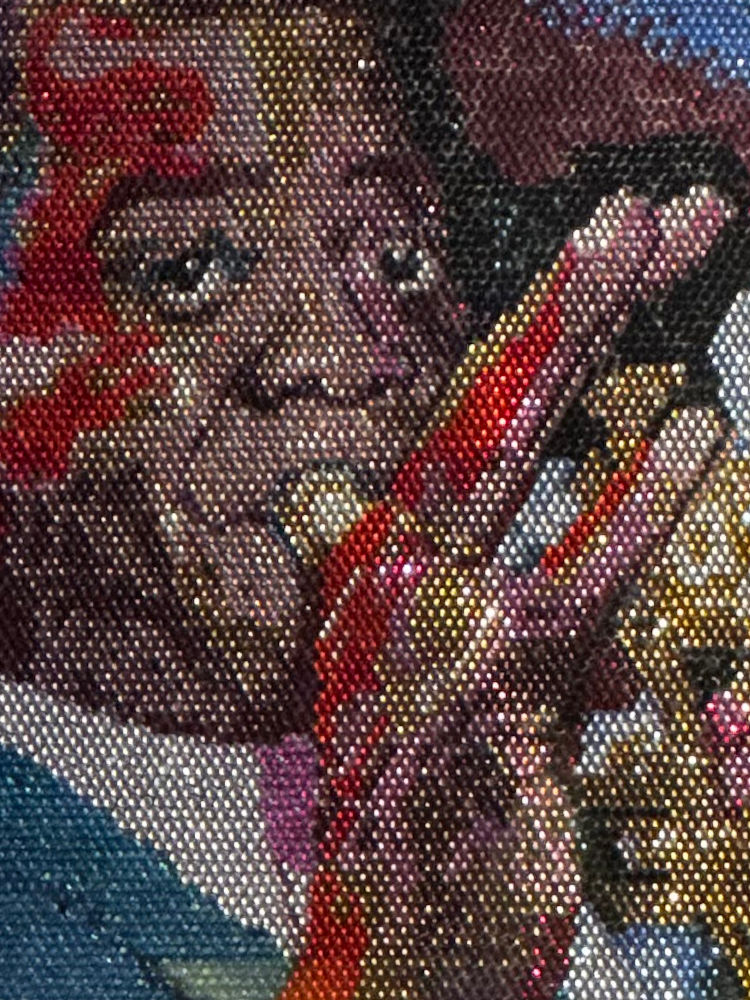 Ripley's Jewel Portrait Louis Armstrong Close-Up