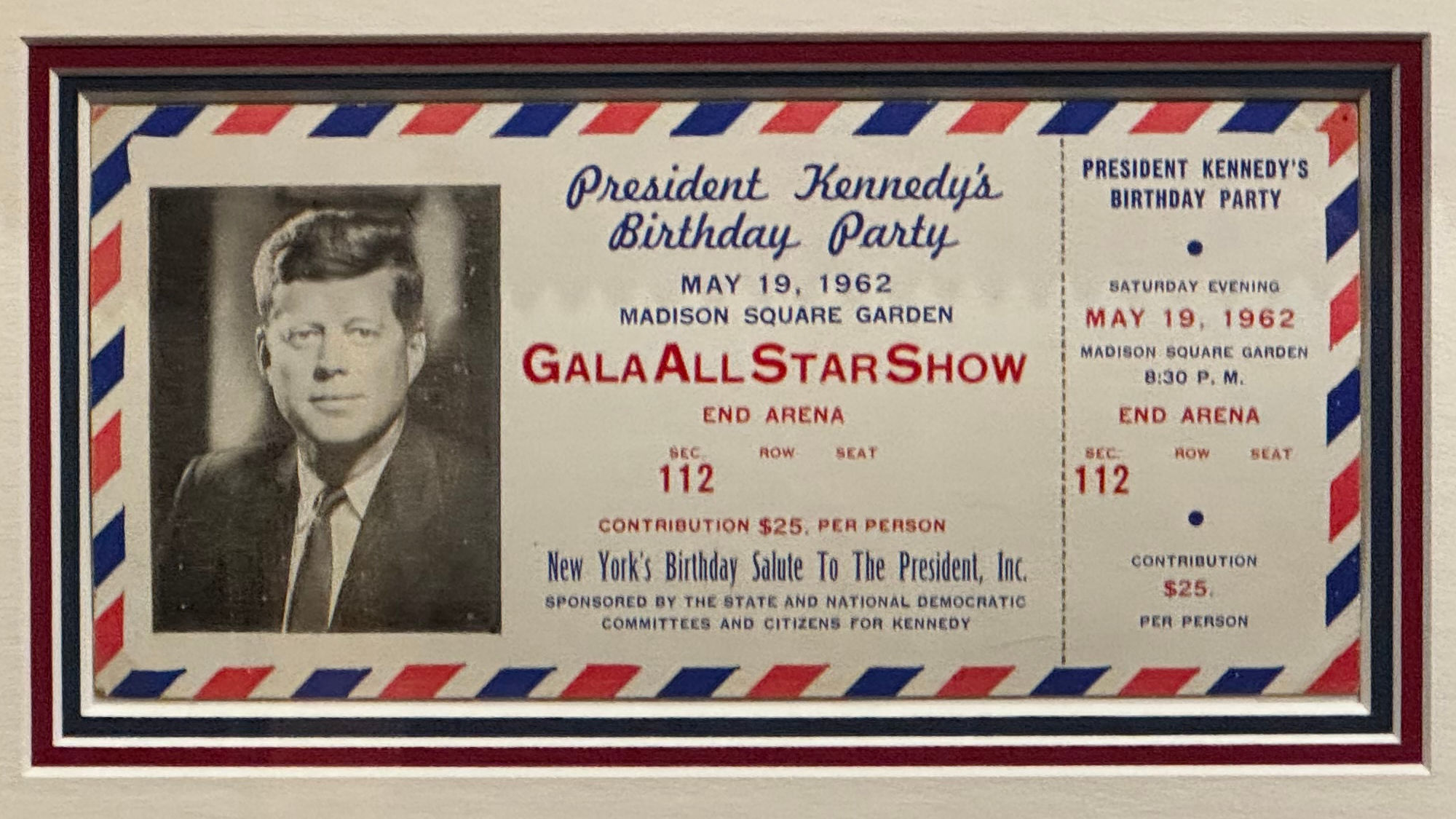 Ripley's JFK Birthday Gala Ticket