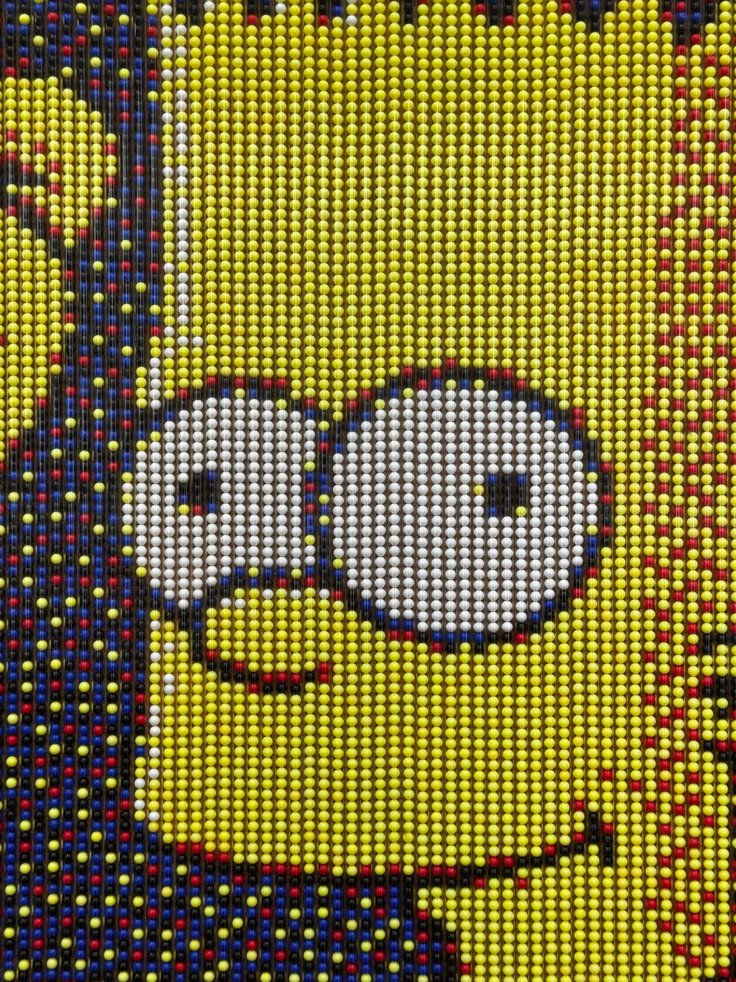 Ripley's Mosaic Bart Simpsons Close-Up
