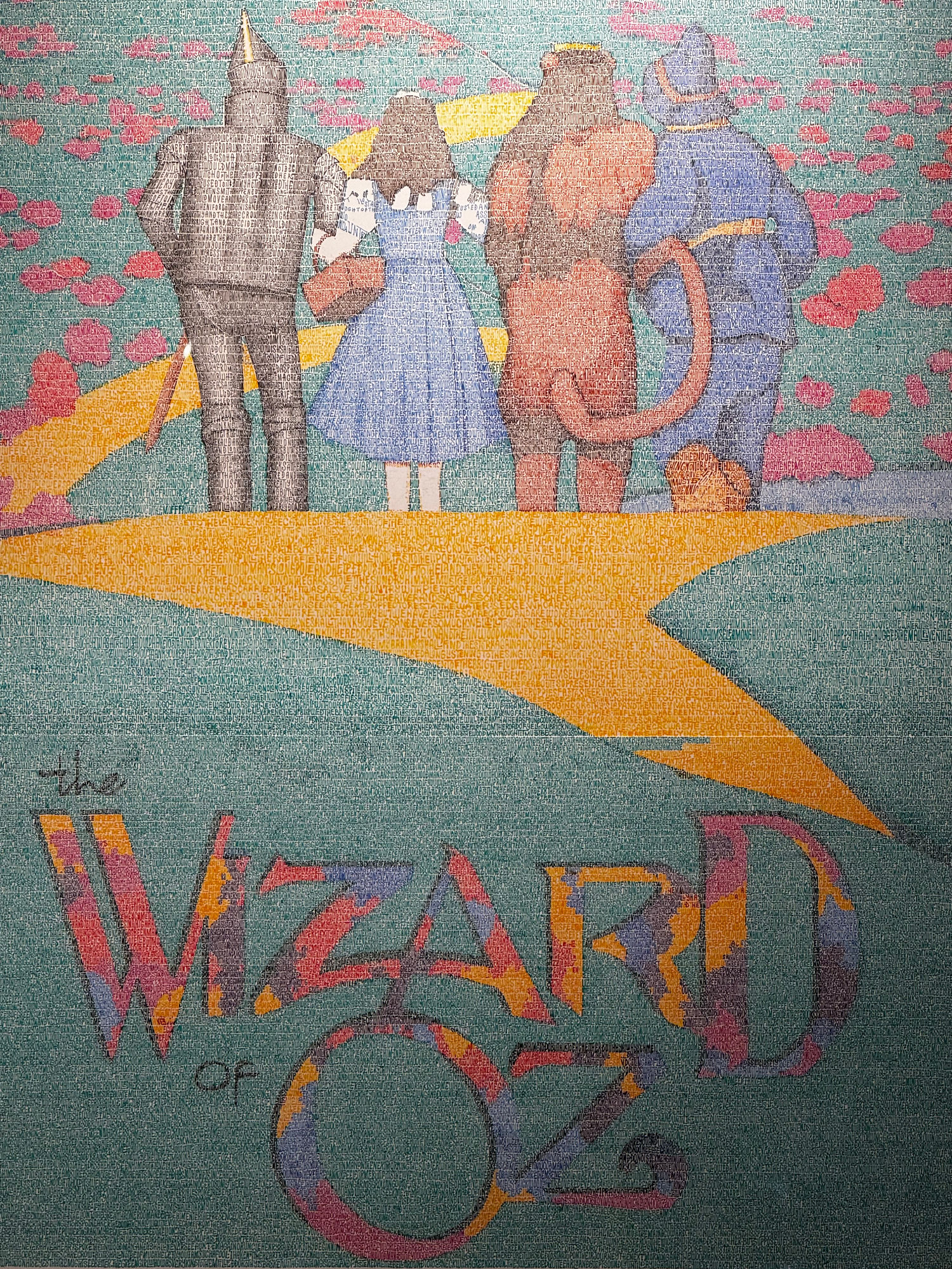 Ripley's Movie Script Painting The Wizard of Oz