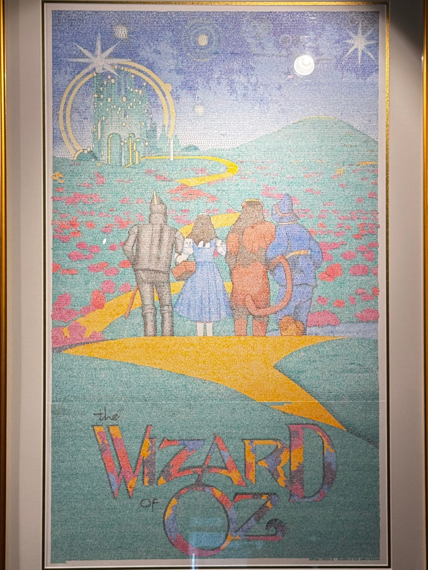 Ripley's Movie Script Painting Wizard of Oz