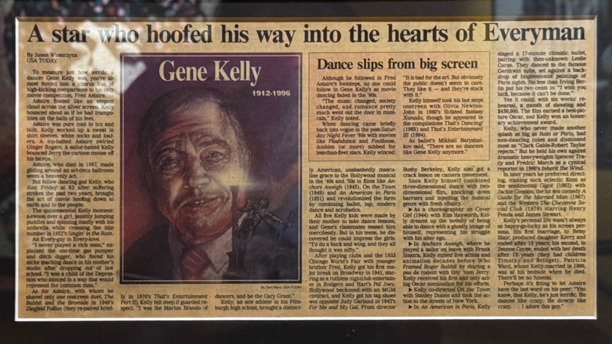 Ripley's Obituary Gene Kelly