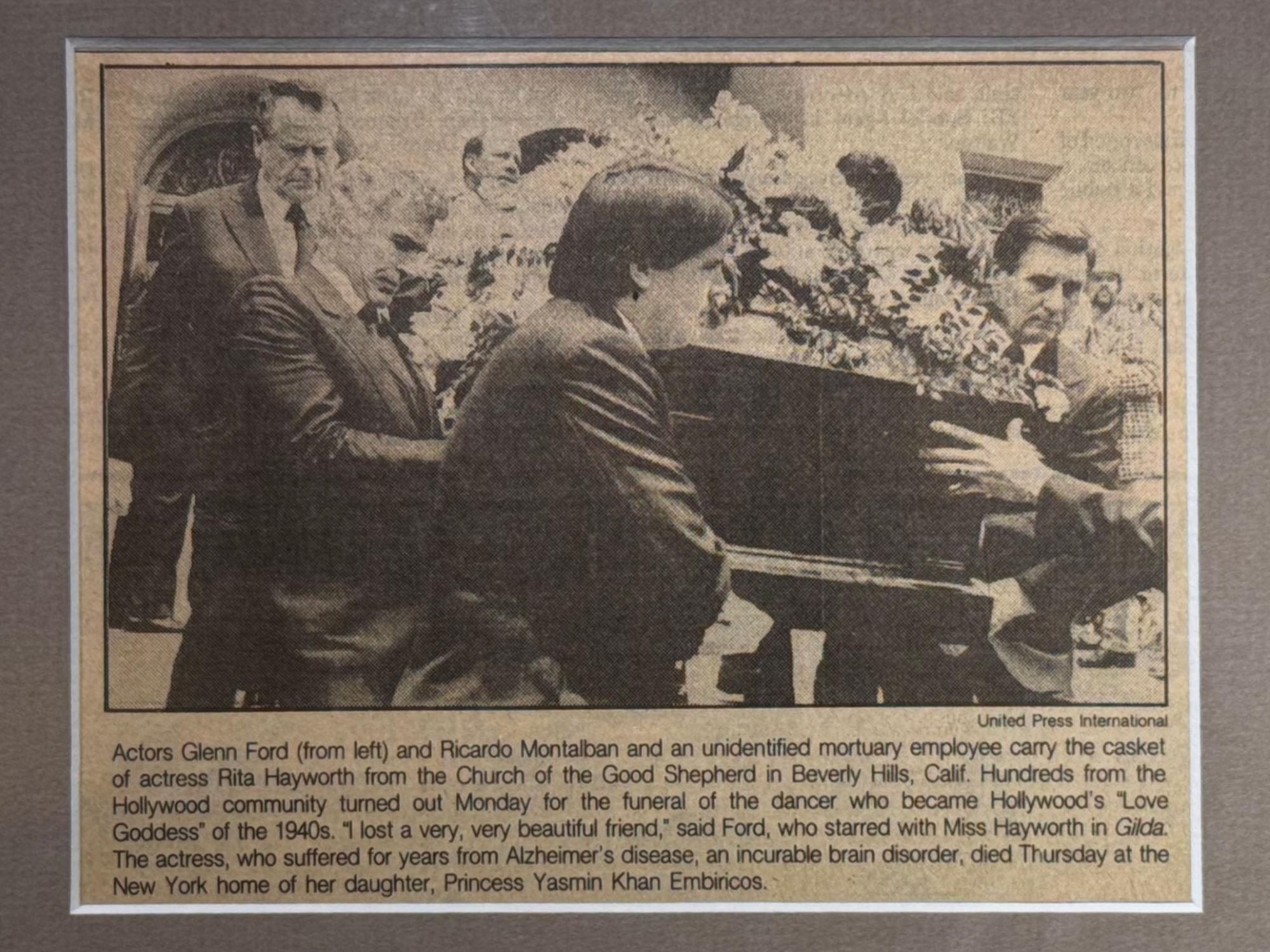 Ripley's Obituary Rita Hayworth