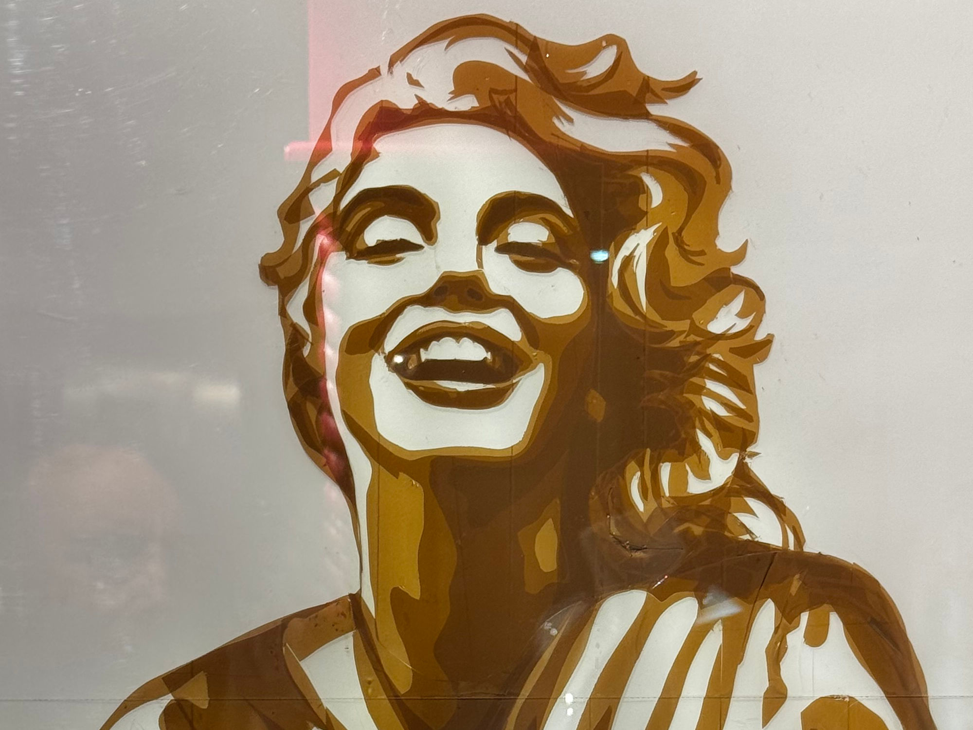 Ripley's Packing Tape Portrait Marilyn Monroe