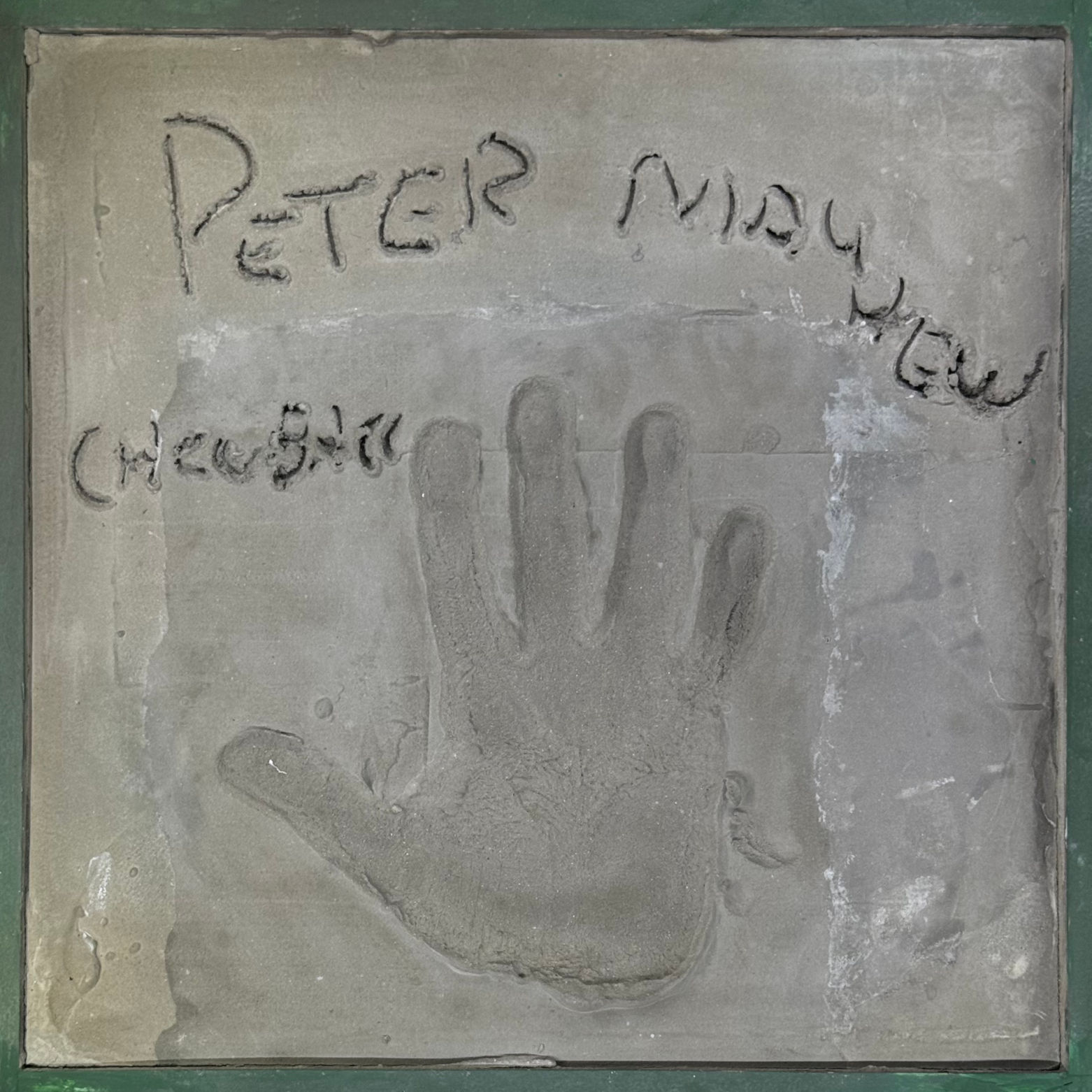 Ripley's Peter Mayhew Handprint