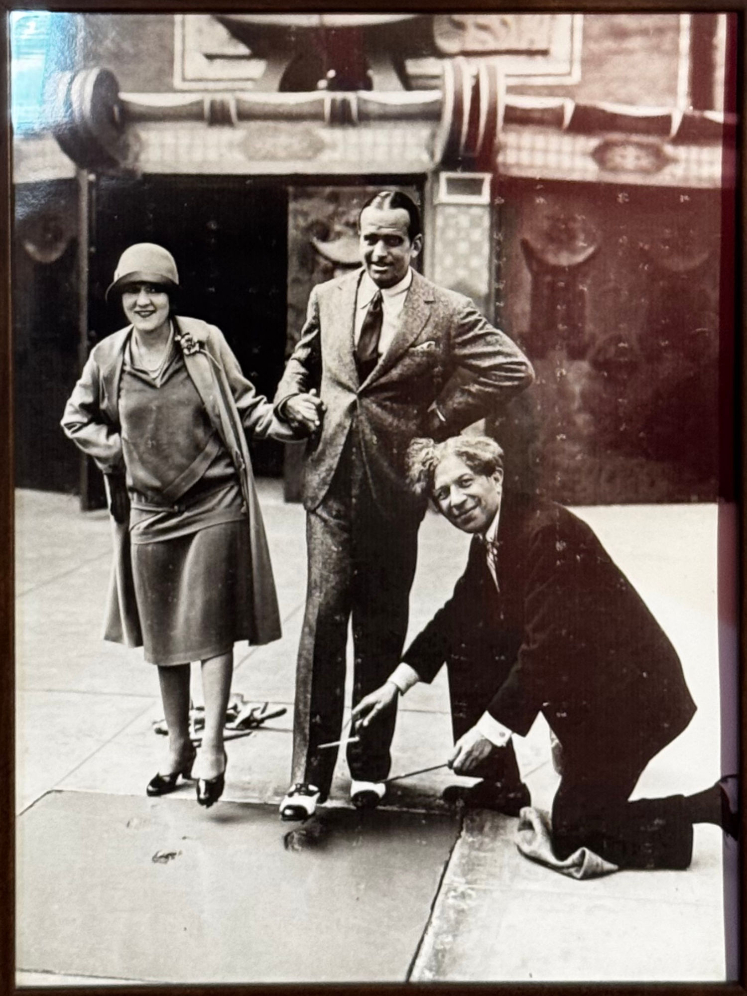 Ripley's Pickford Fairbanks Grauman Cement Footprint