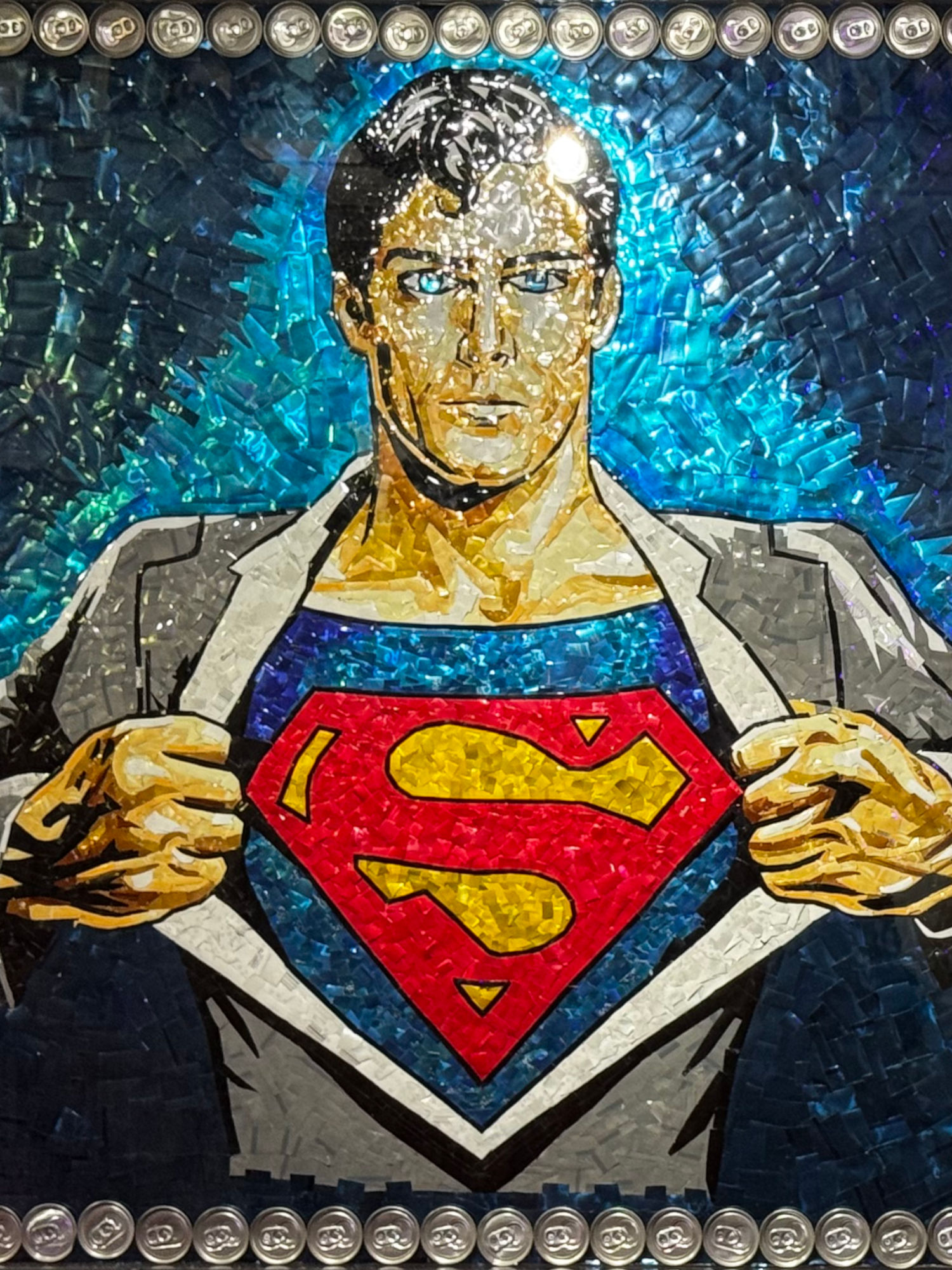 Ripley's Portrait Christopher Reeve Pepsi