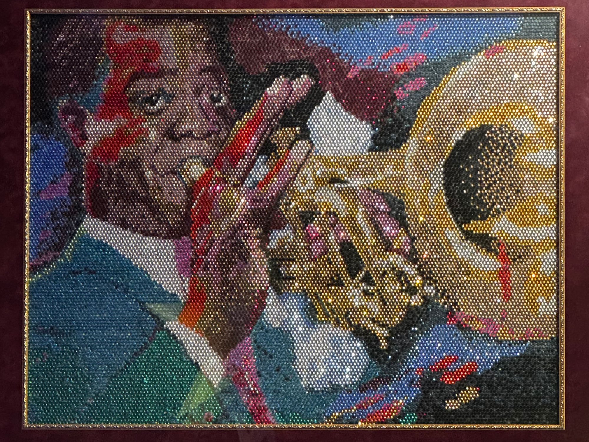 Ripley's Jewel Portrait Louis Armstrong